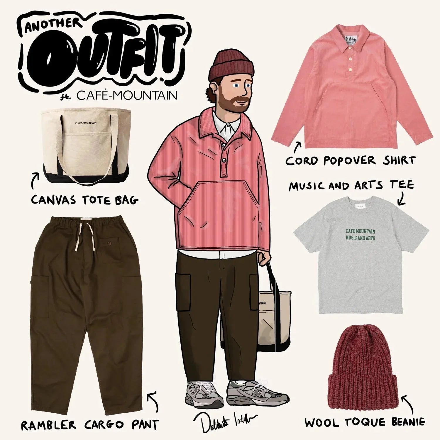 Deliberate Indifference for Café Mountain AW23 Edition