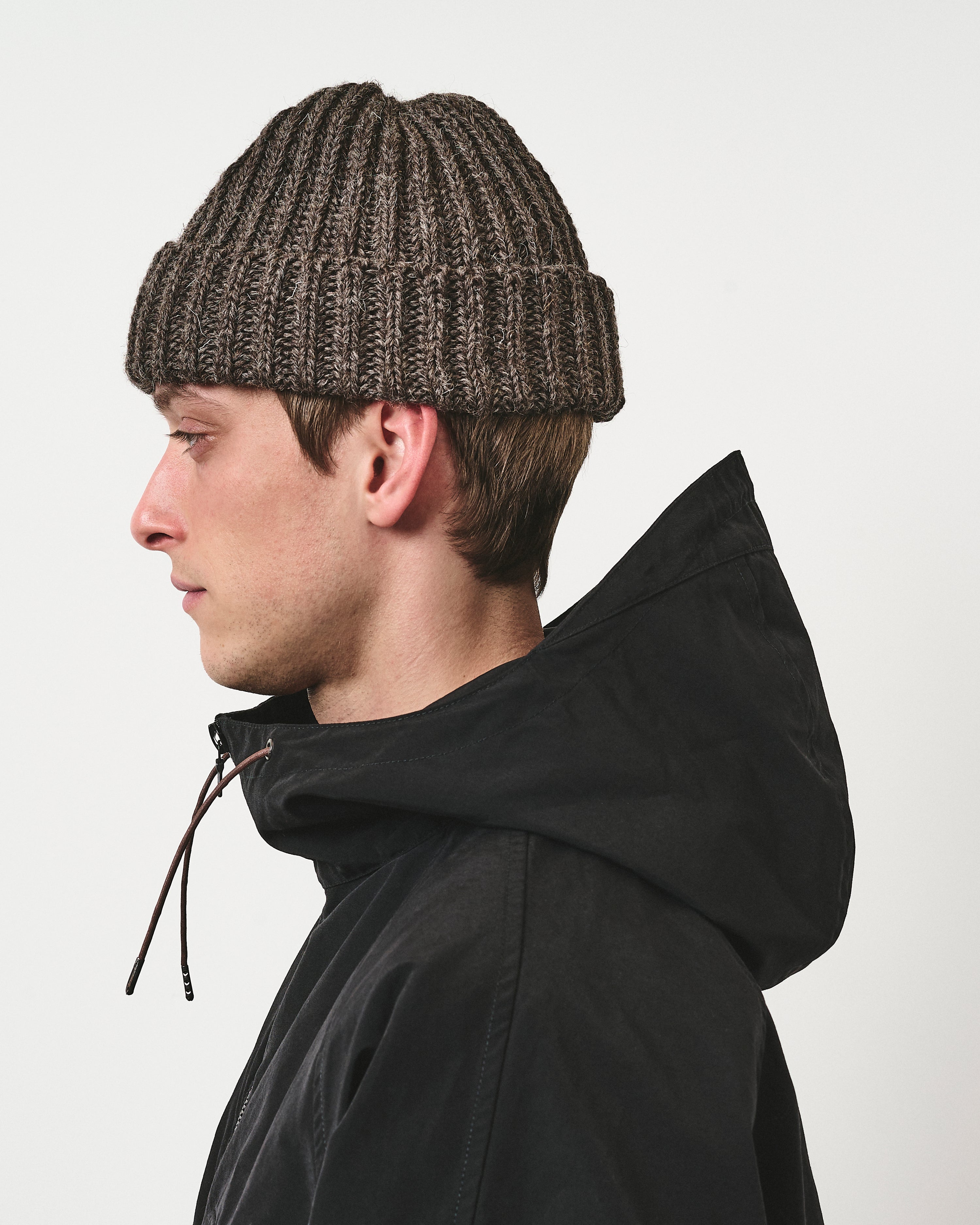 Wool Toque Beanie - Slate