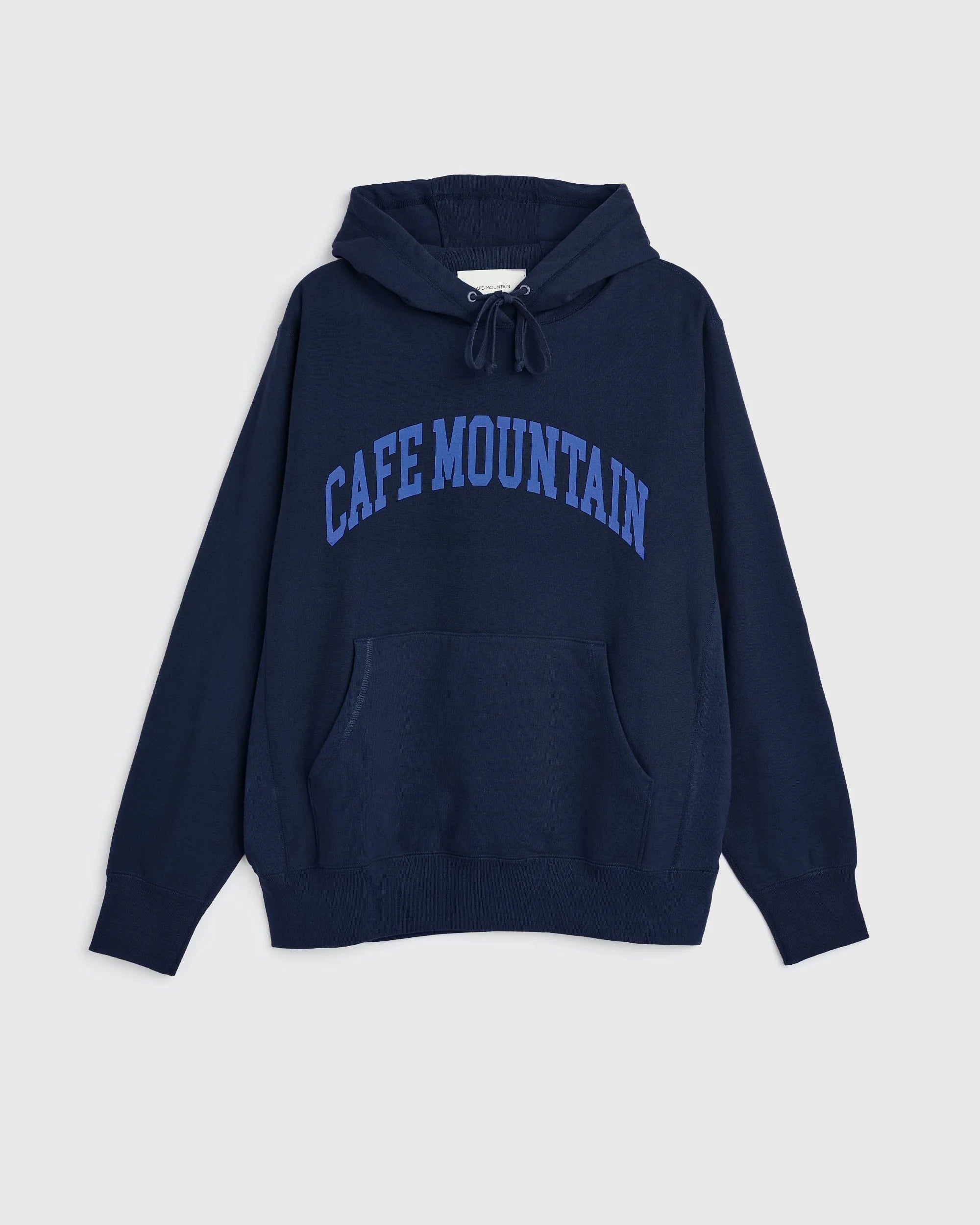 College Logo Hoody - Navy and Cobalt
