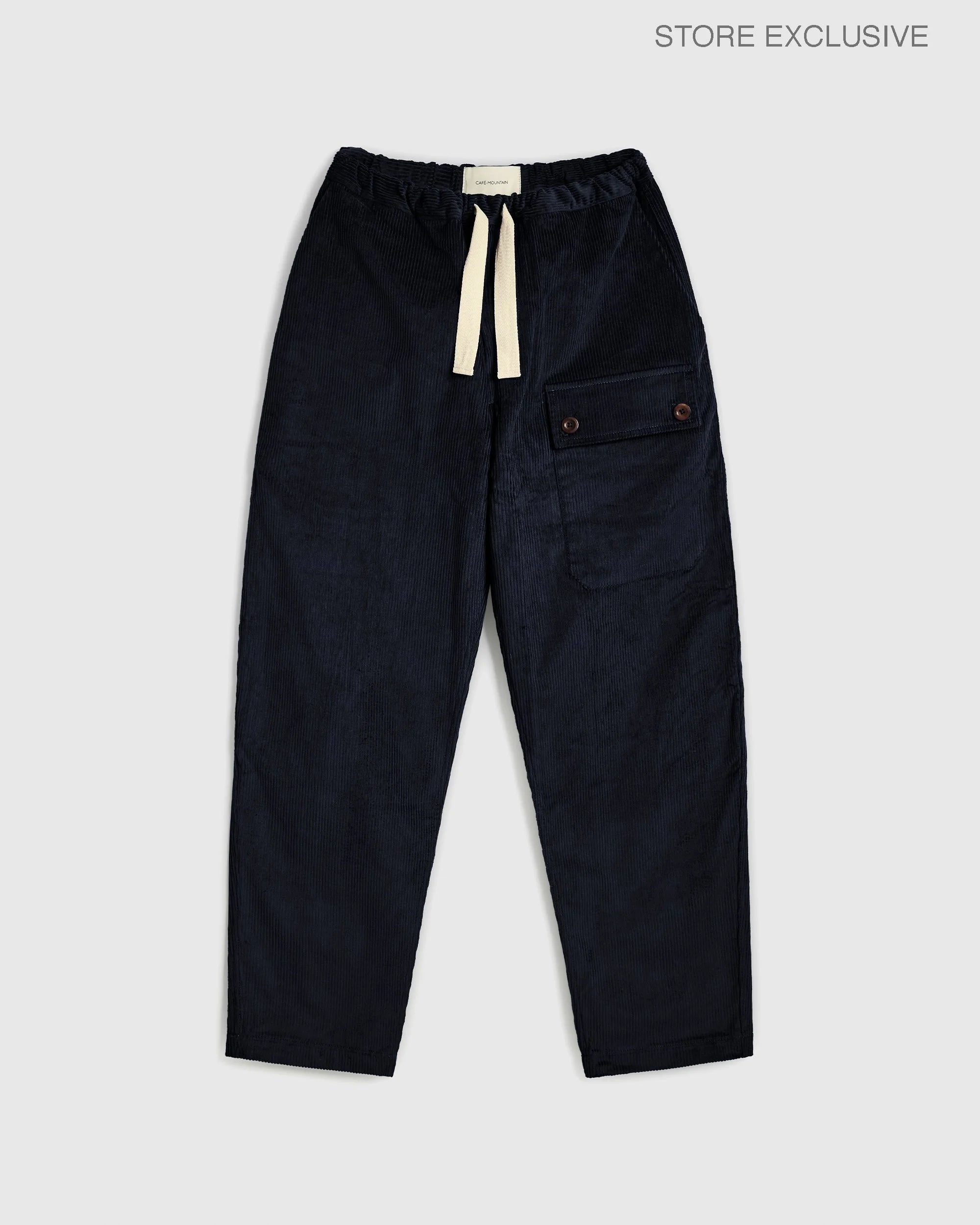 Cord Work Pant - Deep Navy