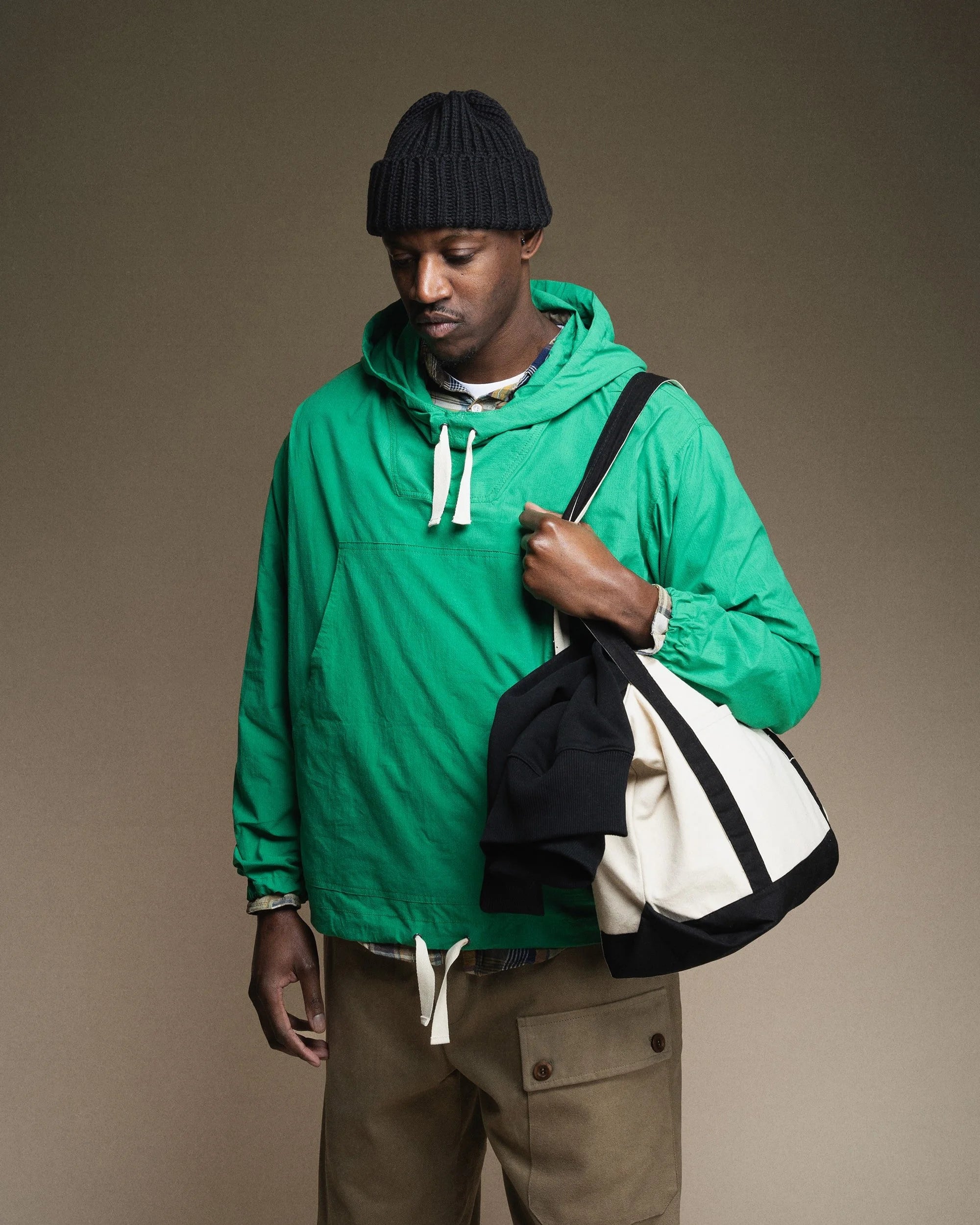 Wool Toque Beanie - Black