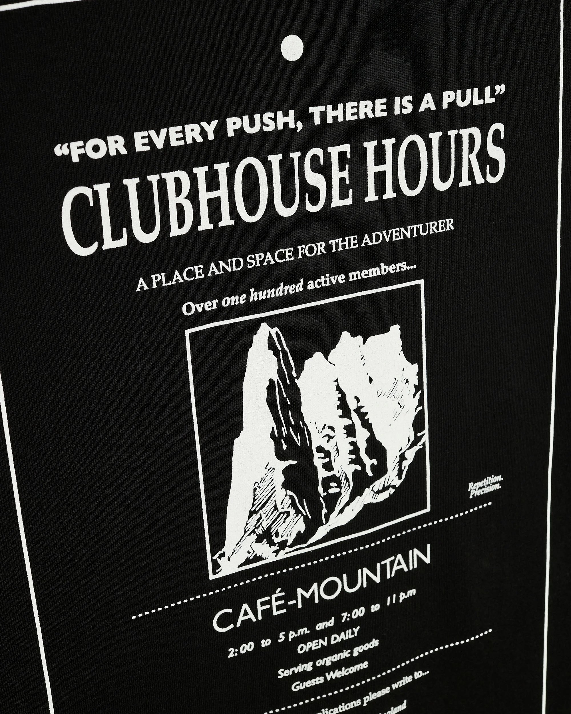 Clubhouse Tee - Black