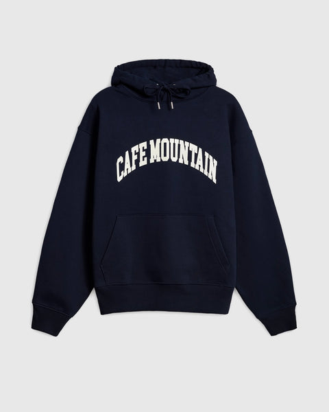 College Logo Hoody - Deep Navy | Café Mountain