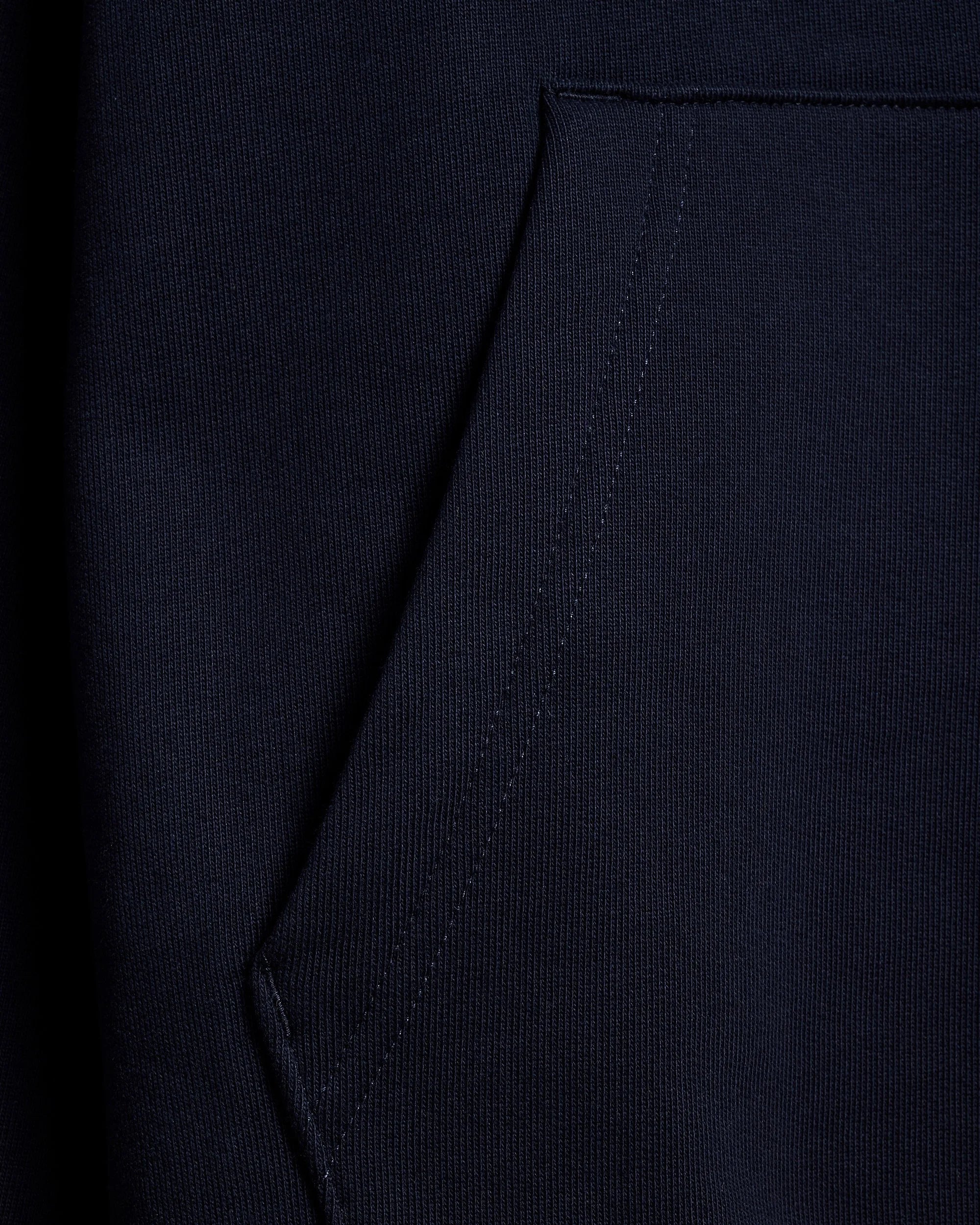 College Logo Hoody - Deep Navy