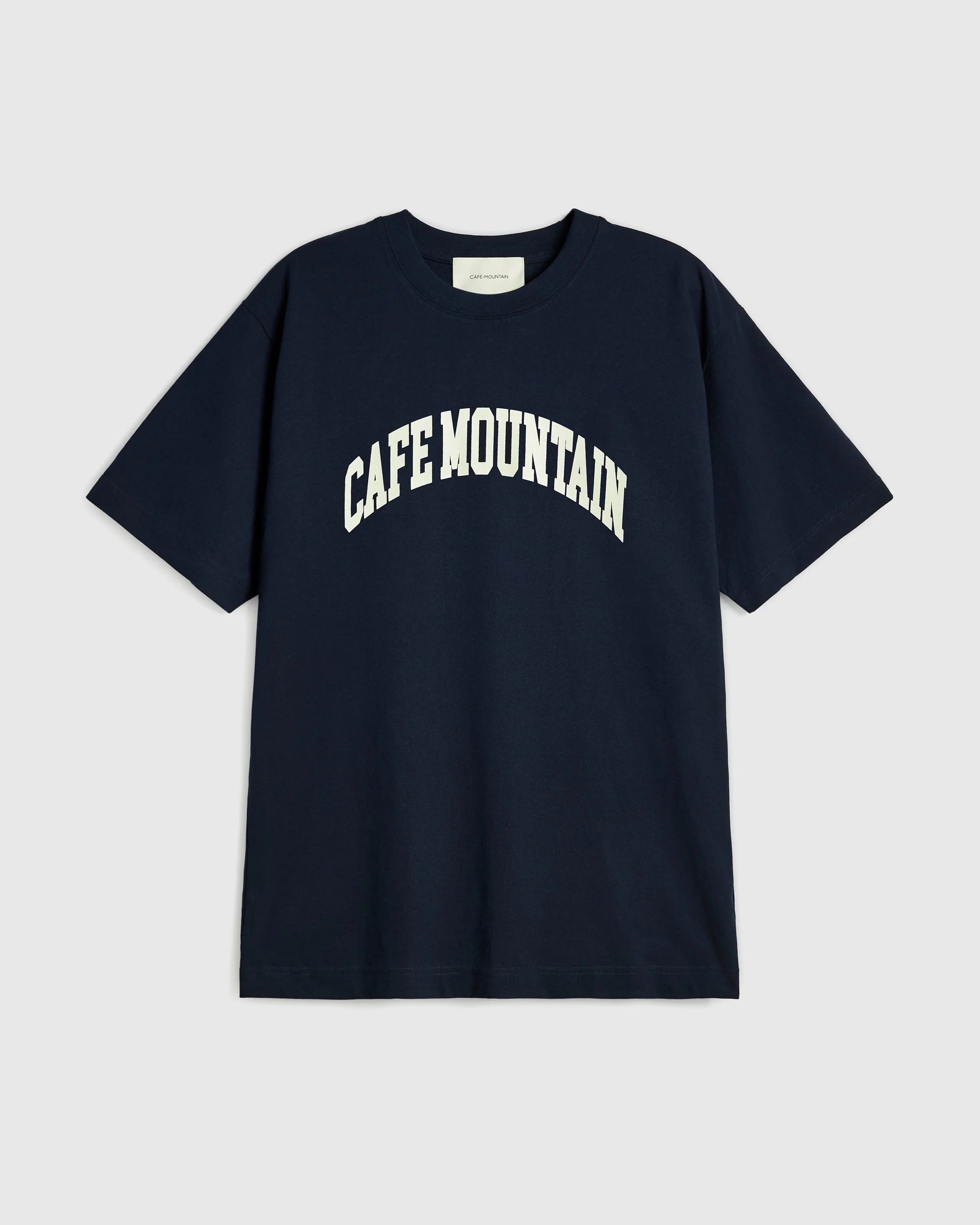 College Logo Tee - Deep Navy