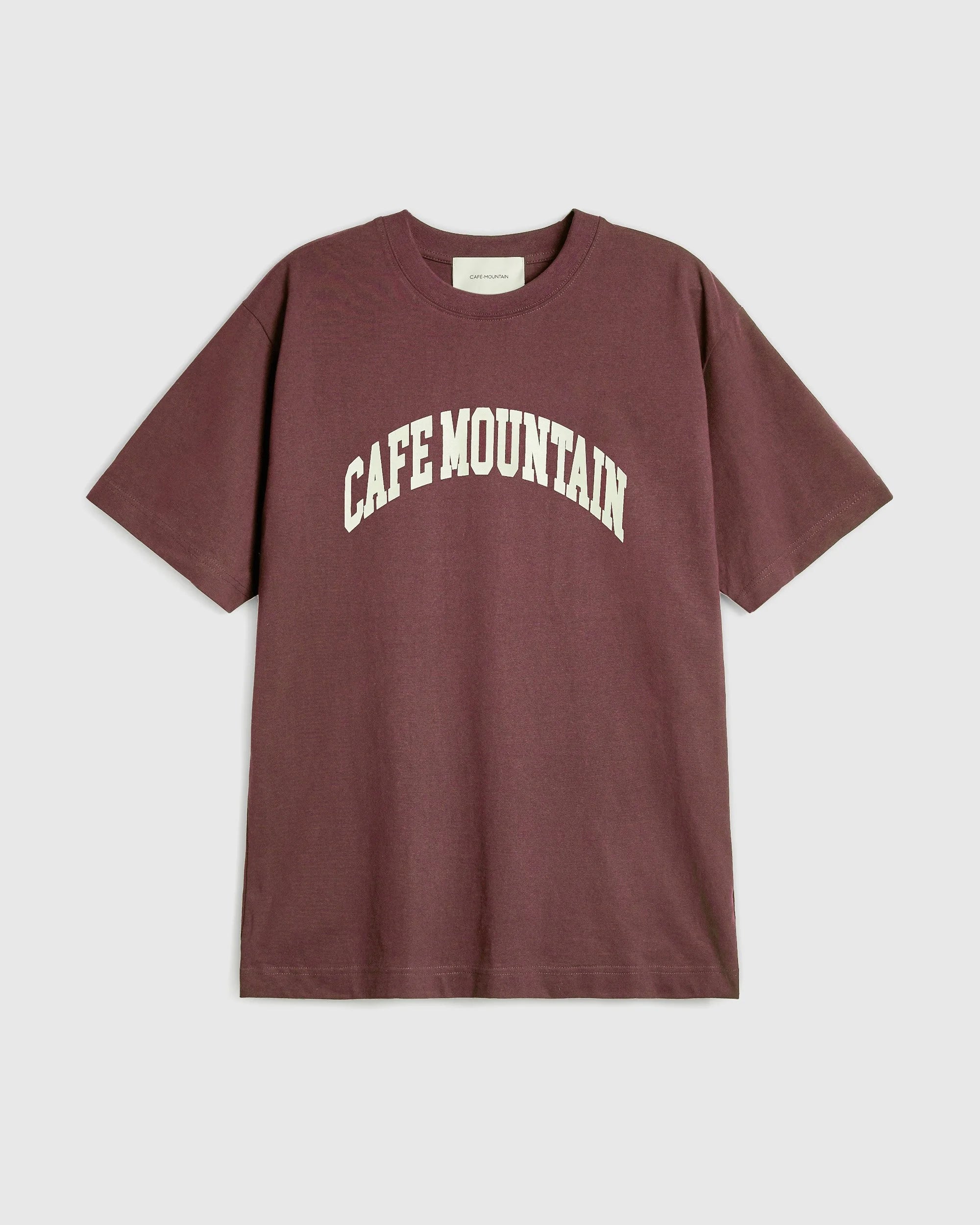 College Logo Tee - Red Earth
