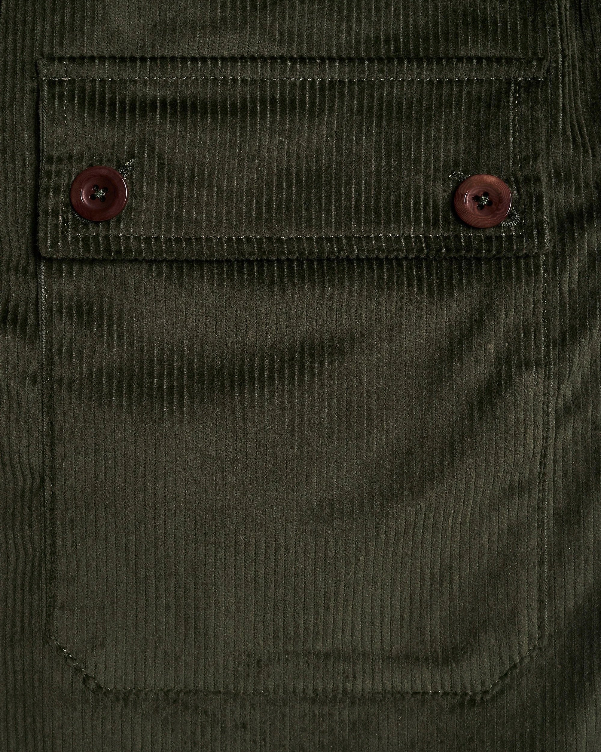 Cord Work Pant - Moss