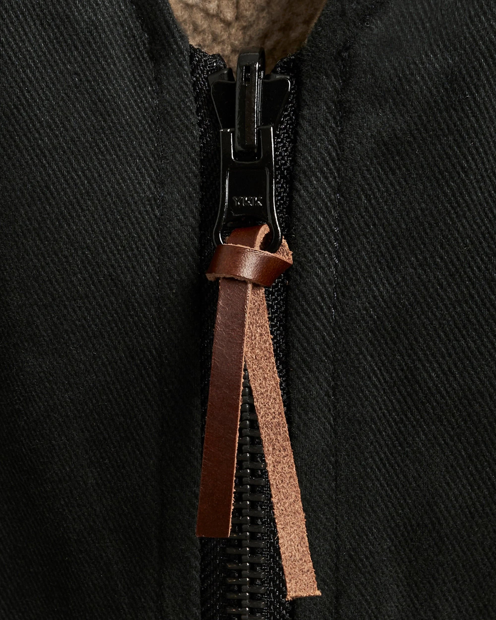 Reversible Foragers Vest - Washed Black and Limestone