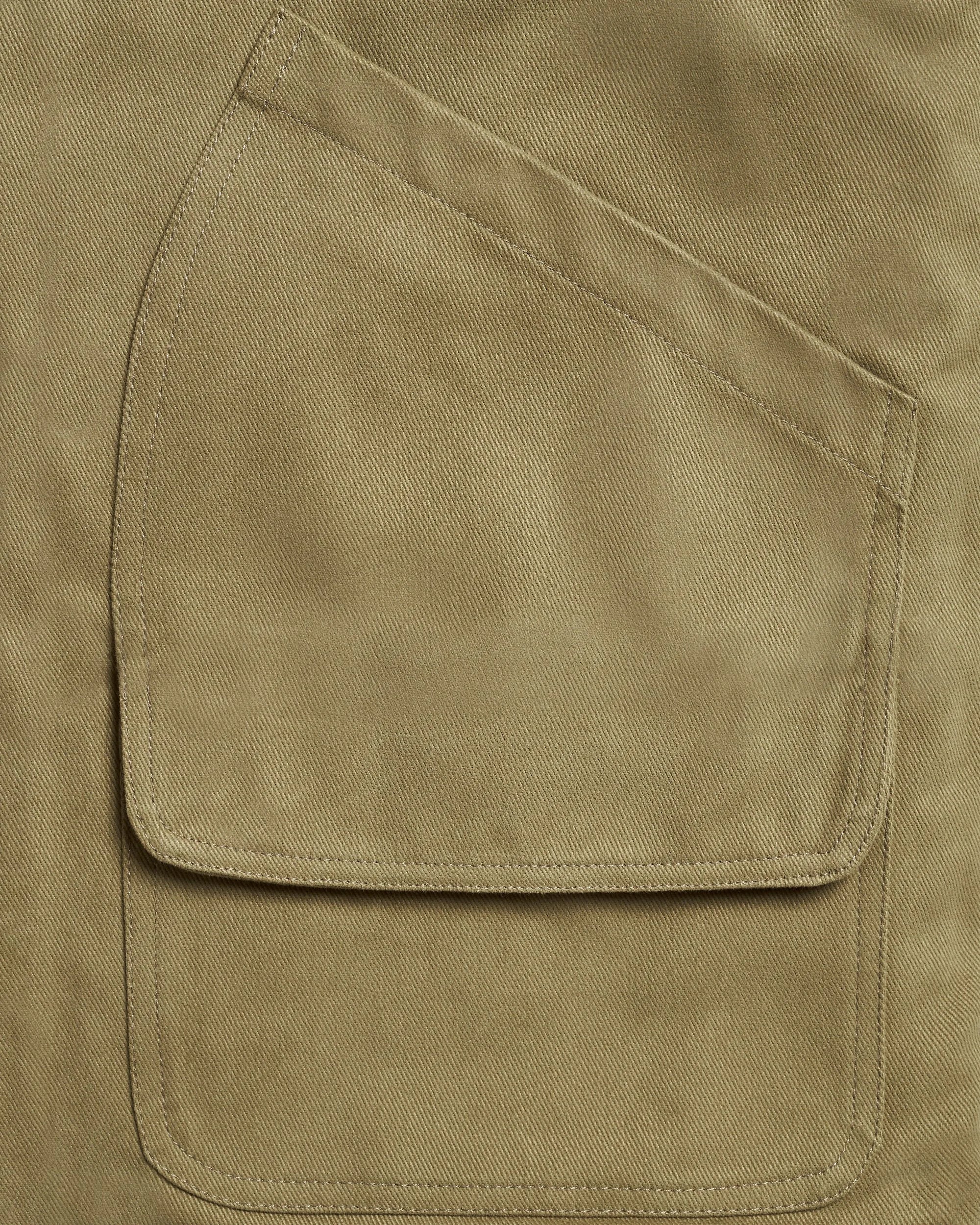 Reversible Foragers Vest - Washed Limestone and Olive