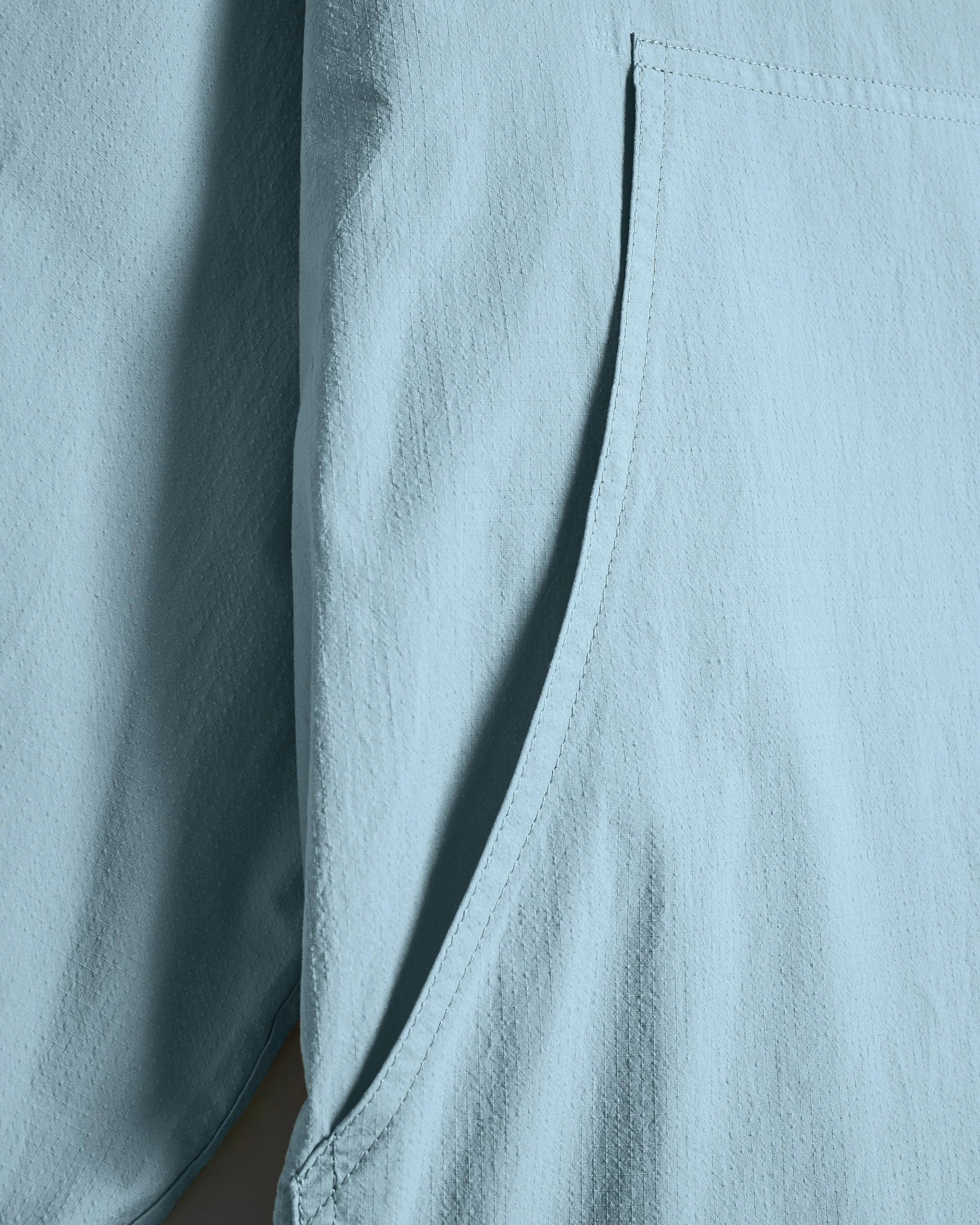 Foray Popover Smock - Sky Blue