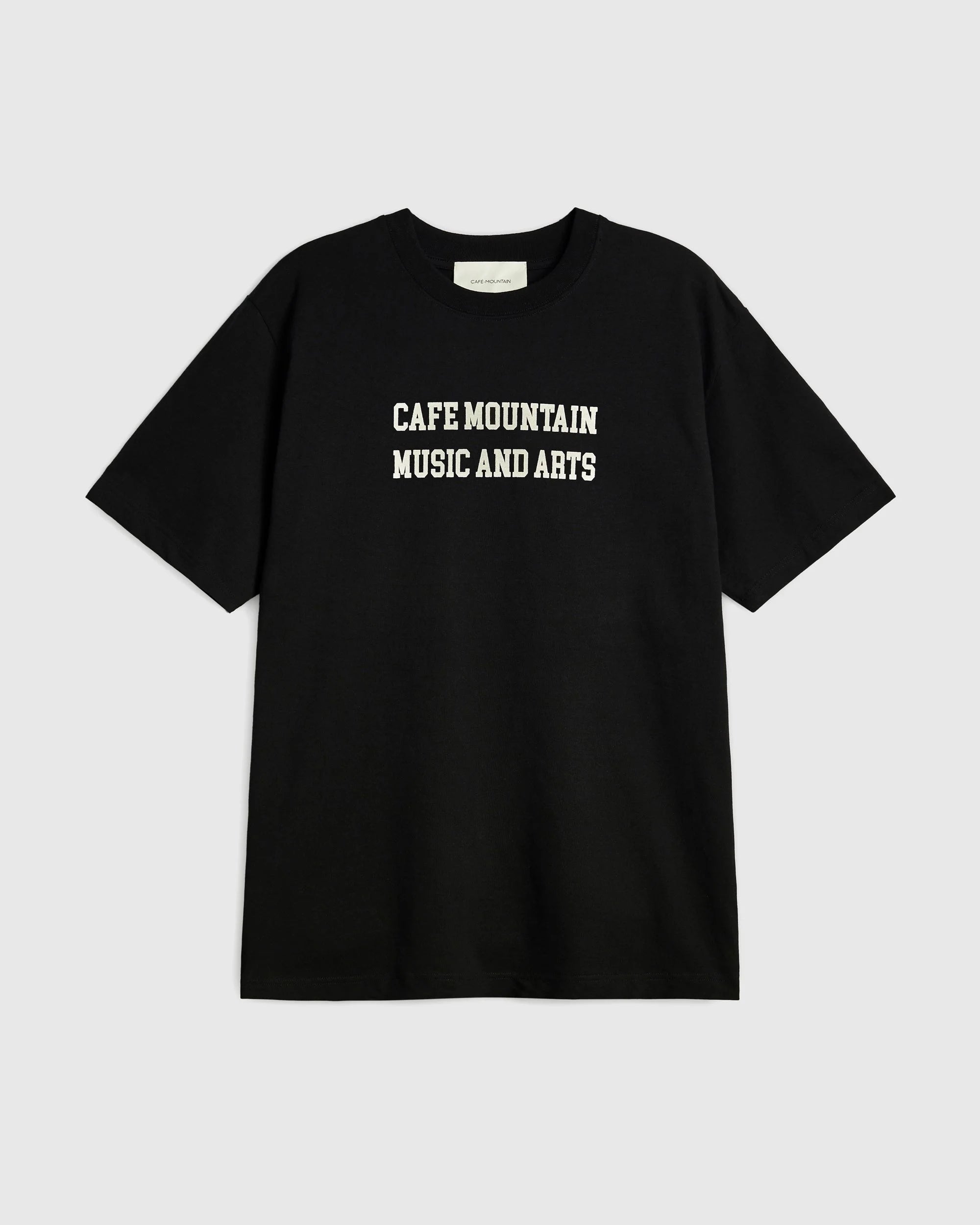 Music and Arts Tee - Black and Natural