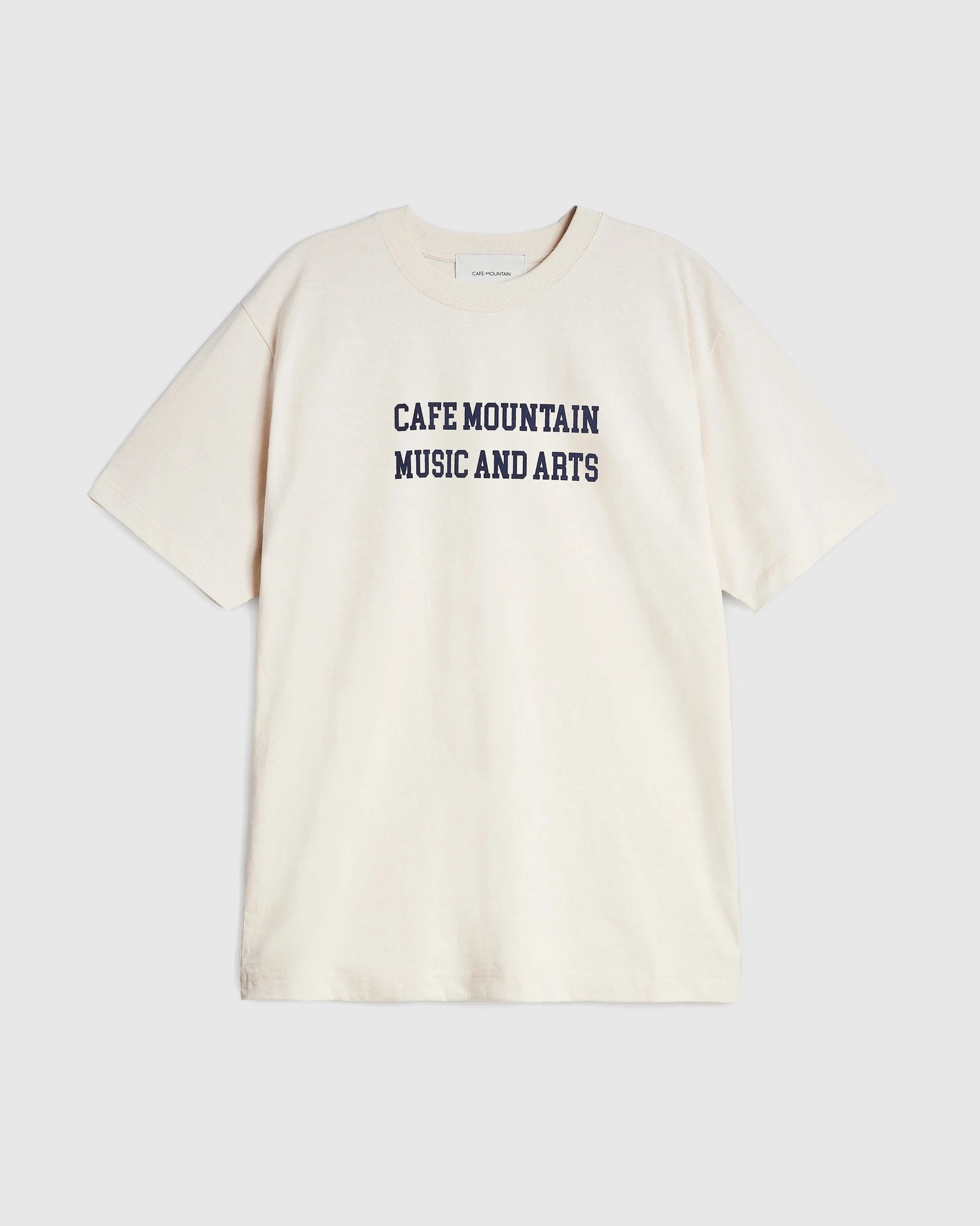 Music and Arts Tee - Vintage Ivory and Navy