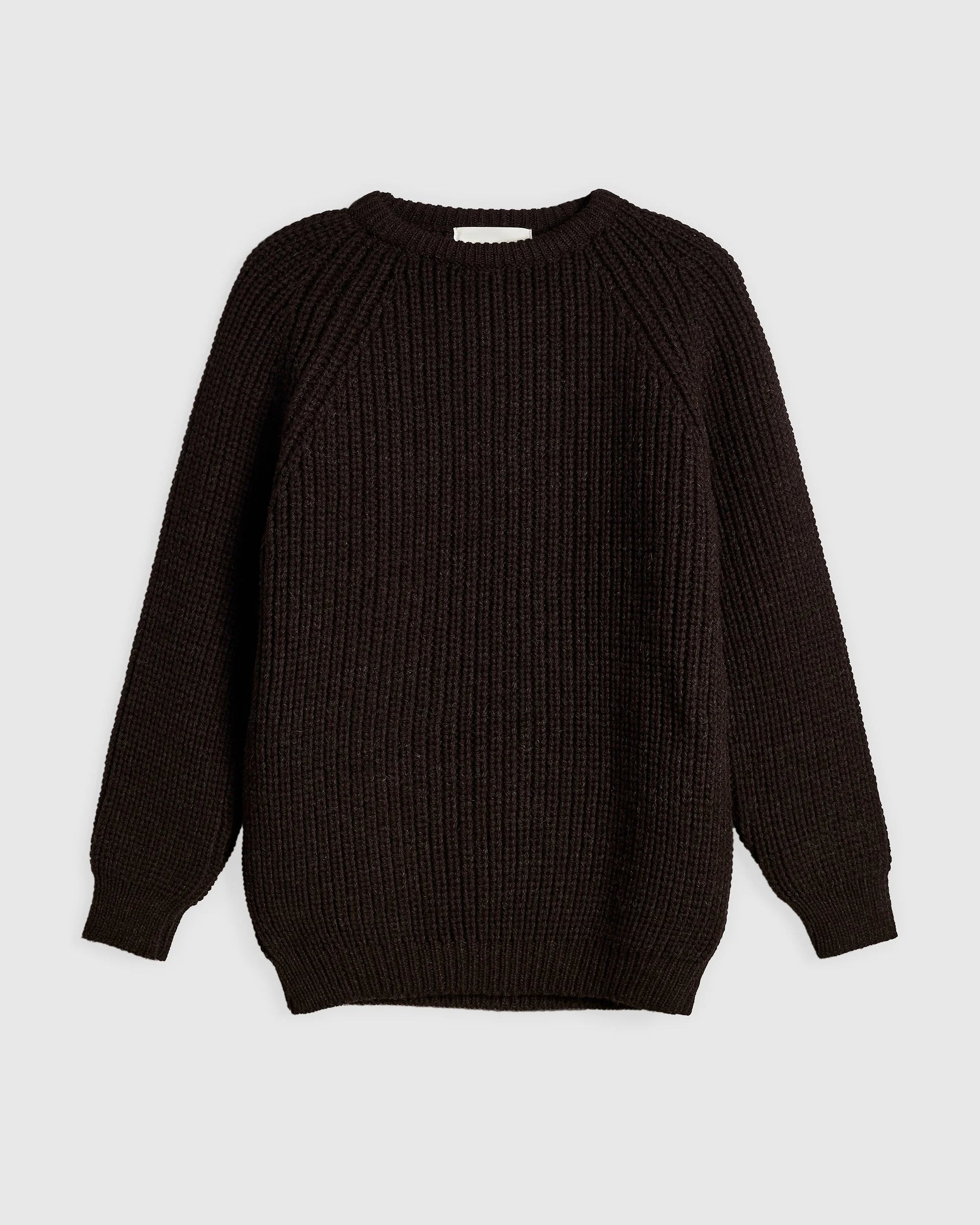 Holmes Raglan Wool Knit - Earth