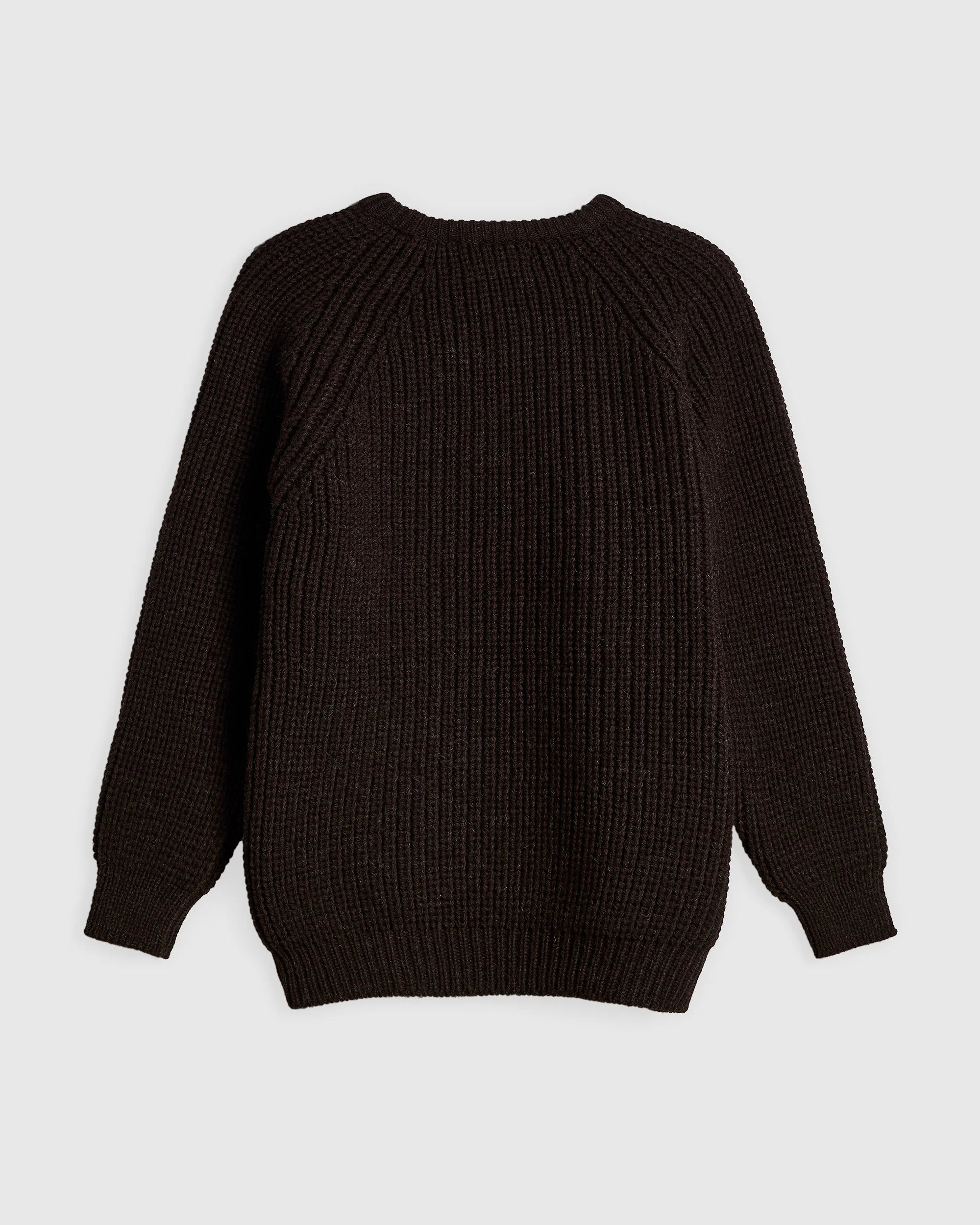 Holmes Raglan Wool Knit - Earth