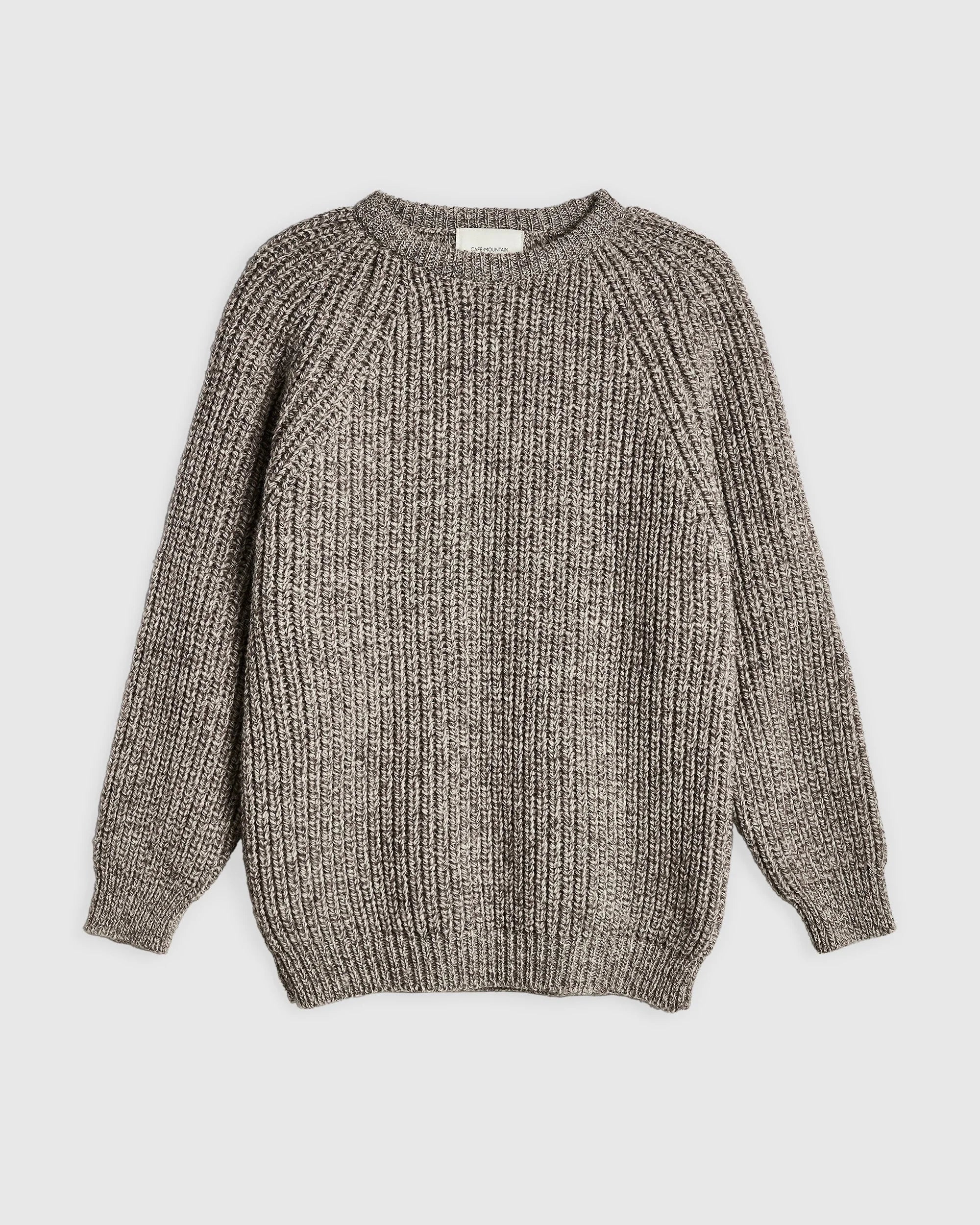 Holmes Raglan Wool Knit - Natural