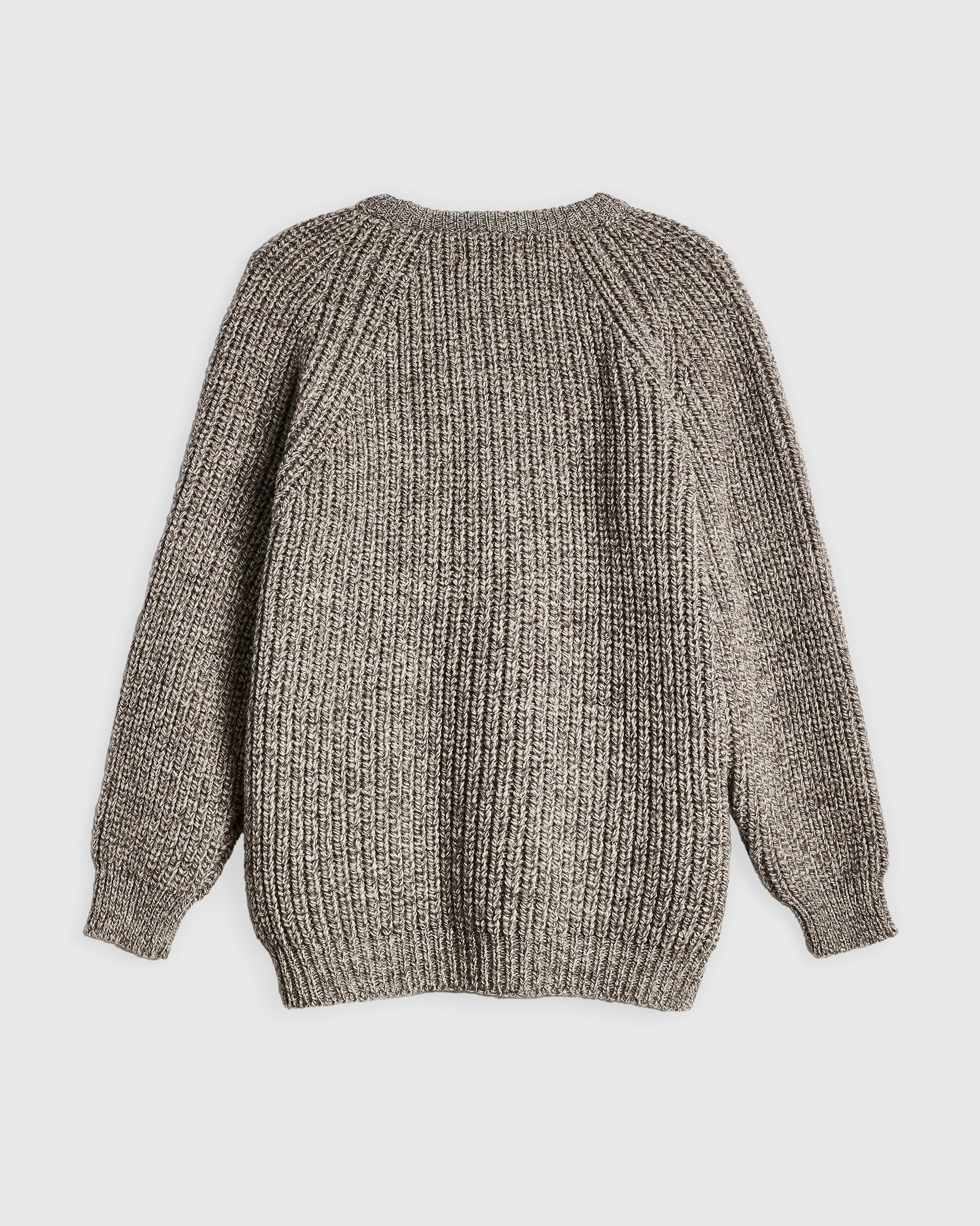 Holmes Raglan Wool Knit - Natural