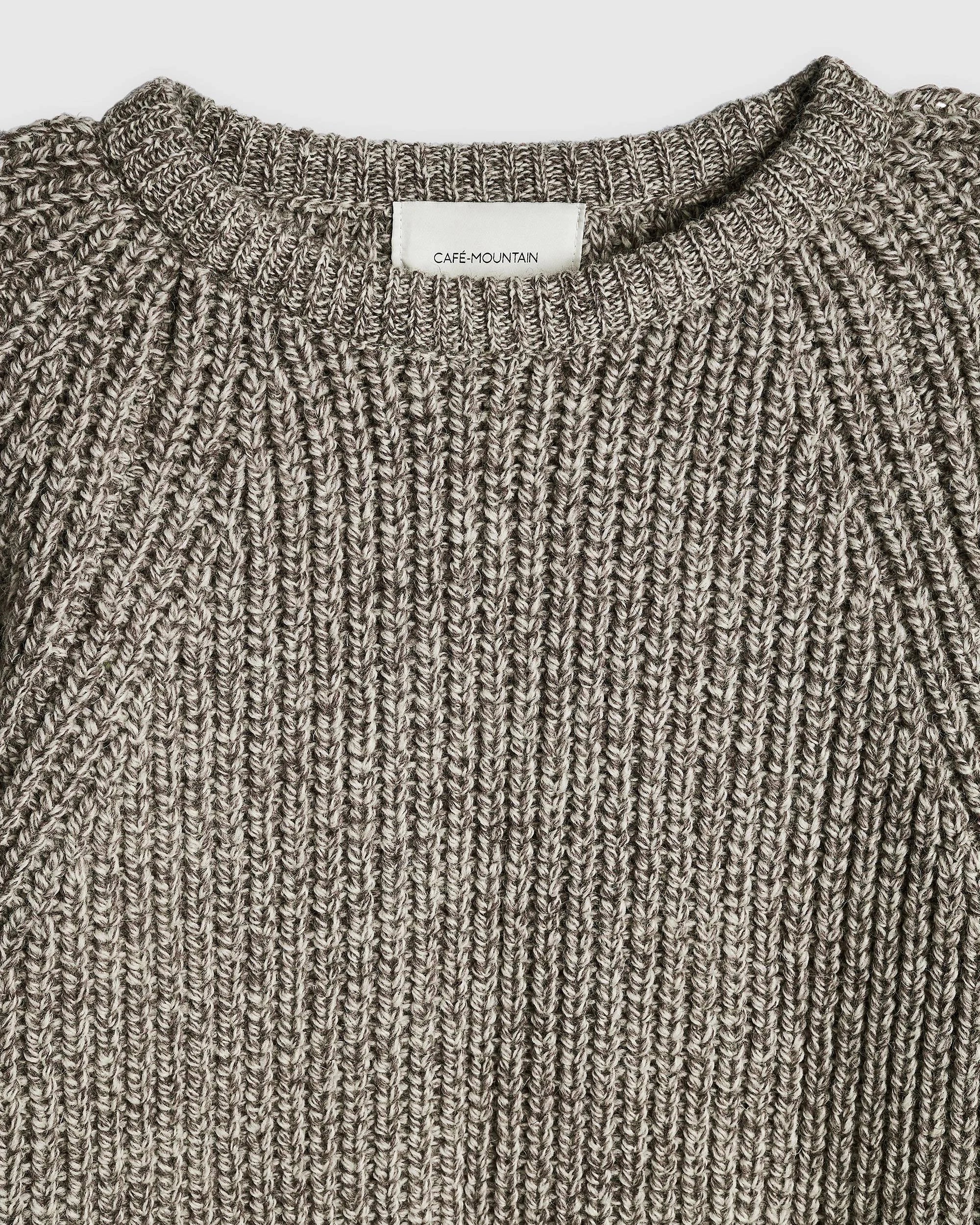 Holmes Raglan Wool Knit - Natural