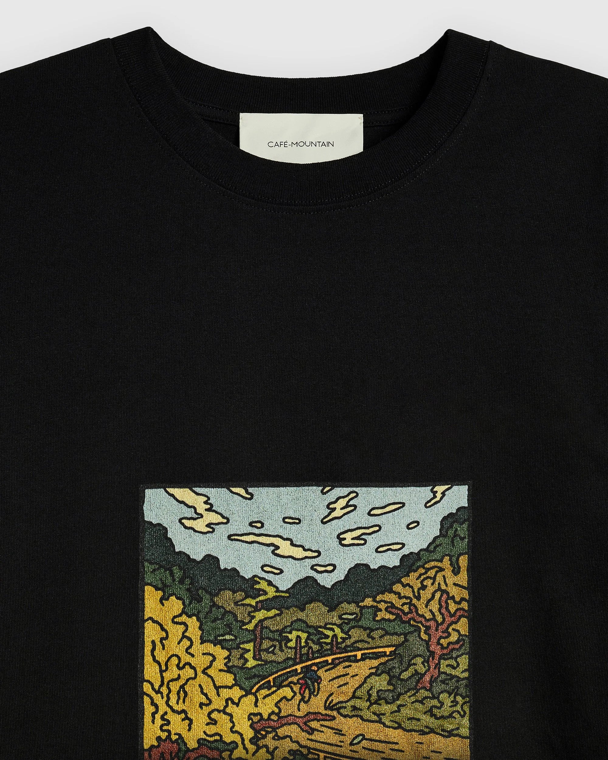 Scenic Cycle Tee - Black