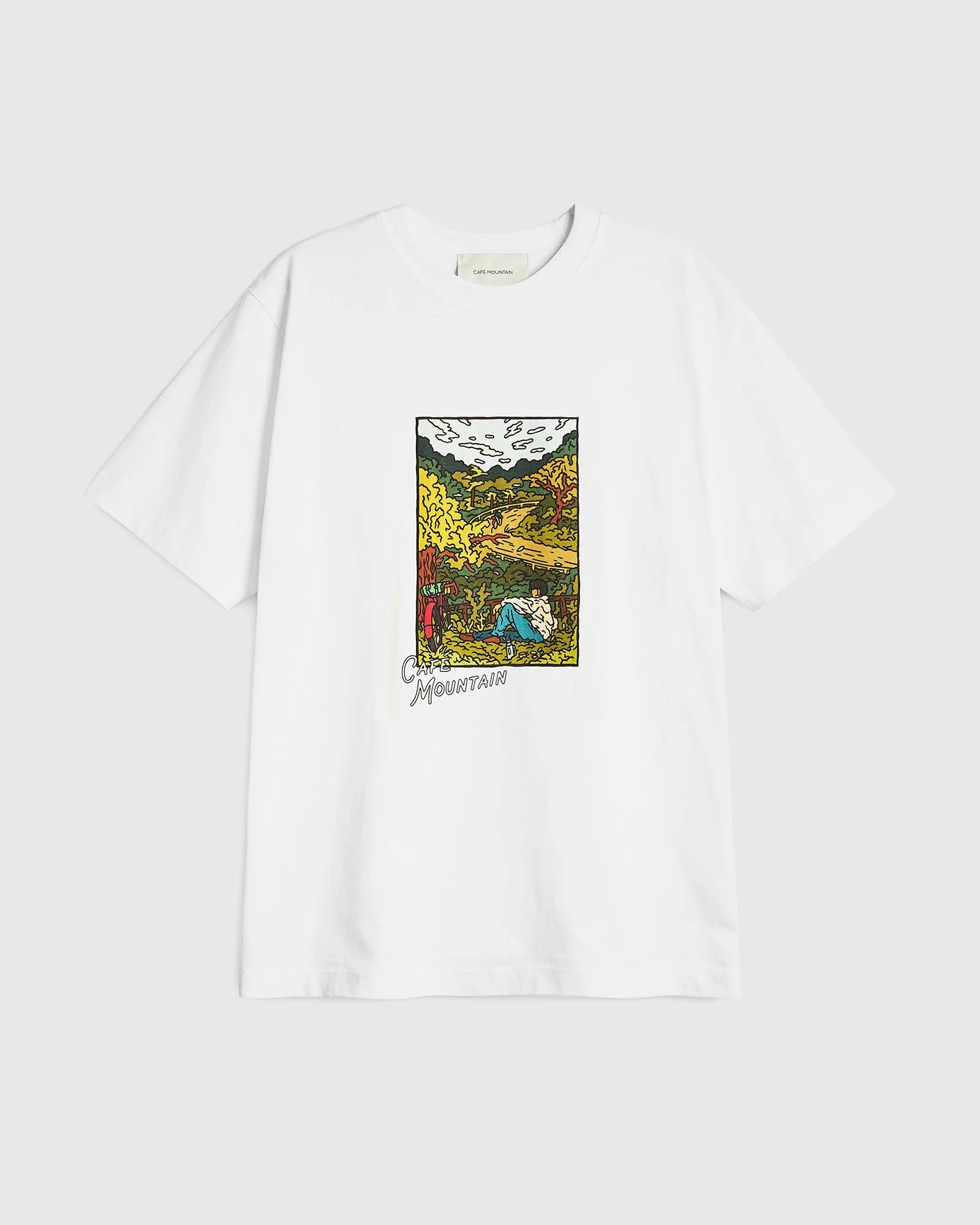 Scenic Cycle Tee - Natural