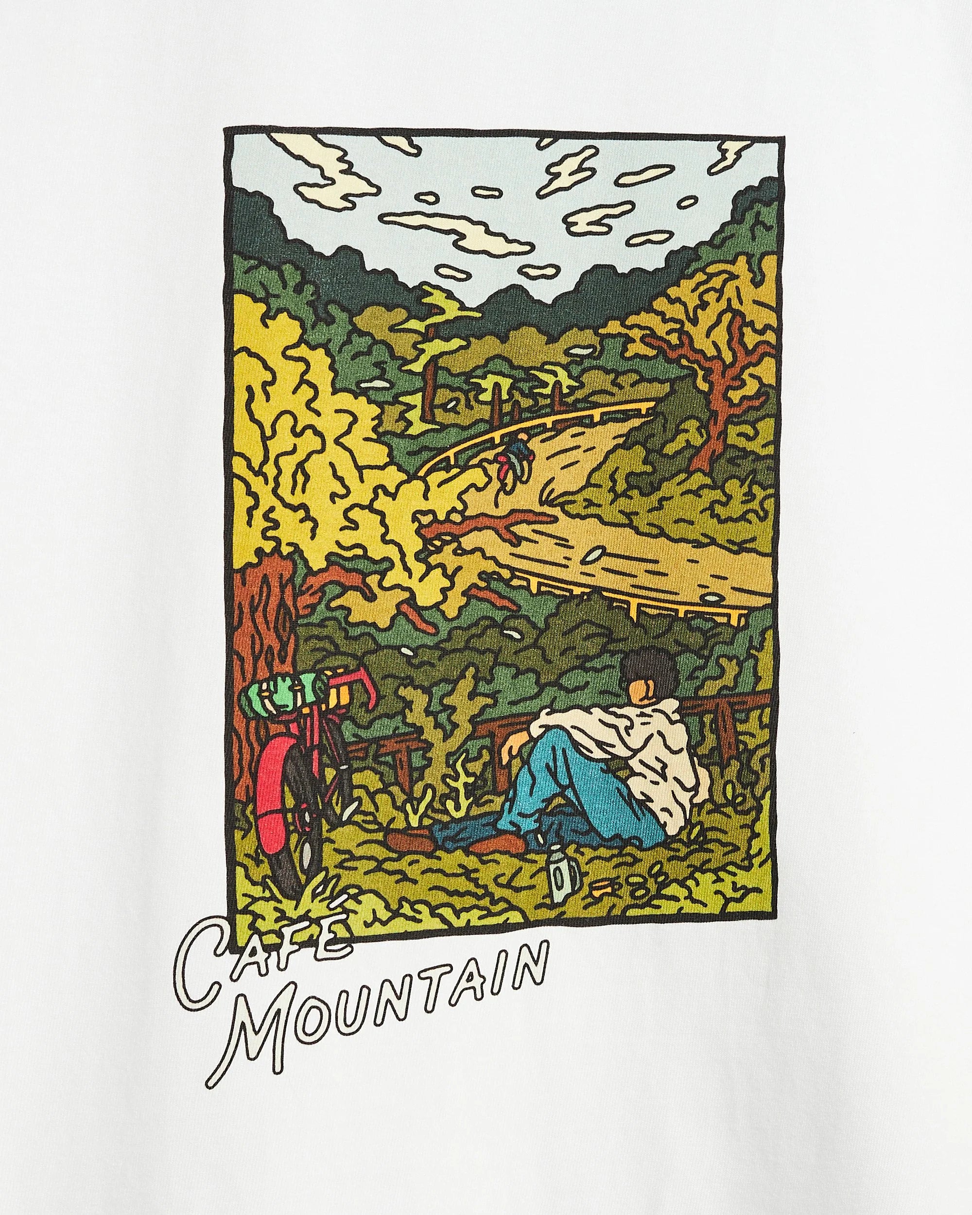 Scenic Cycle Tee - Natural