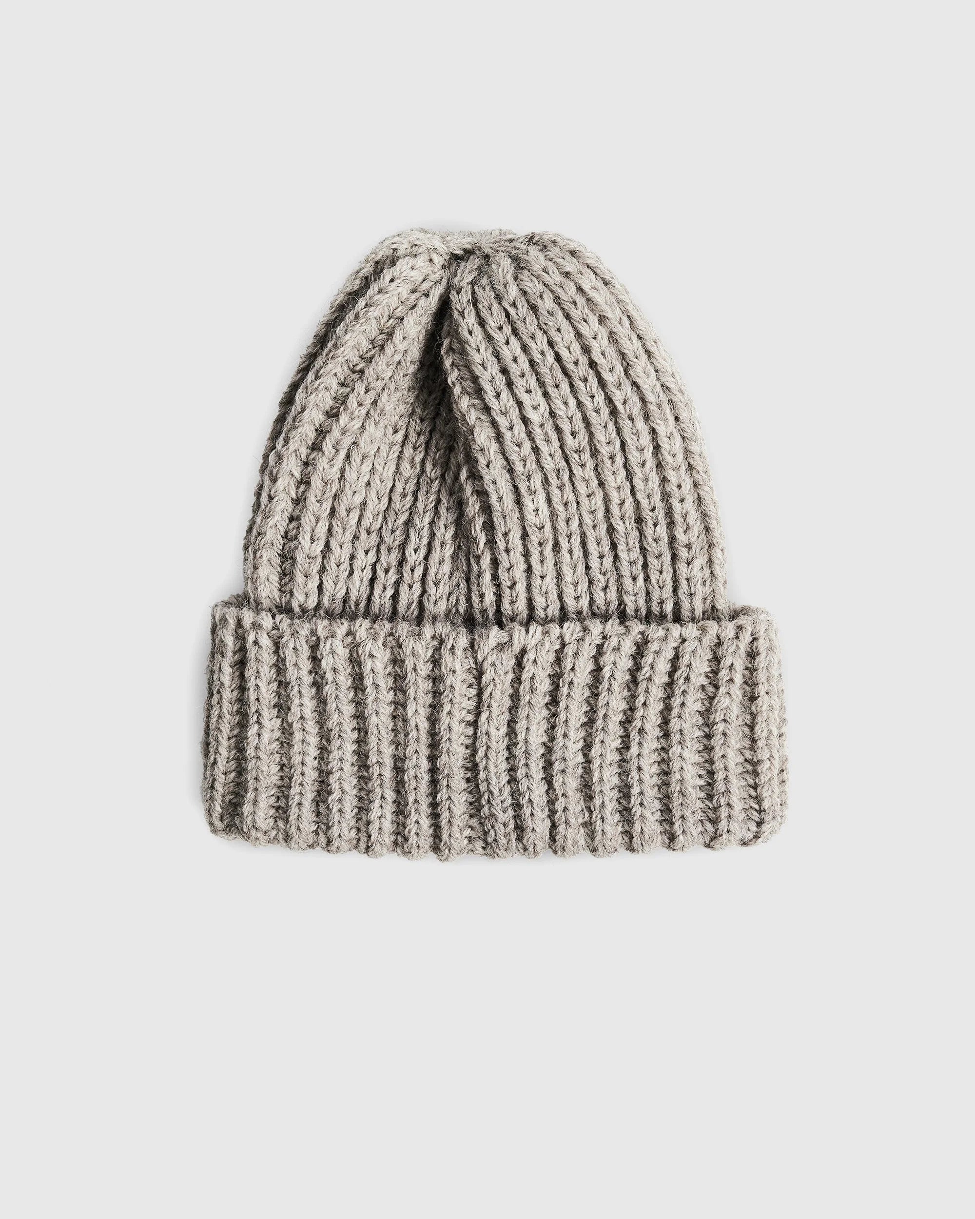 Wool Toque Beanie - Chalk