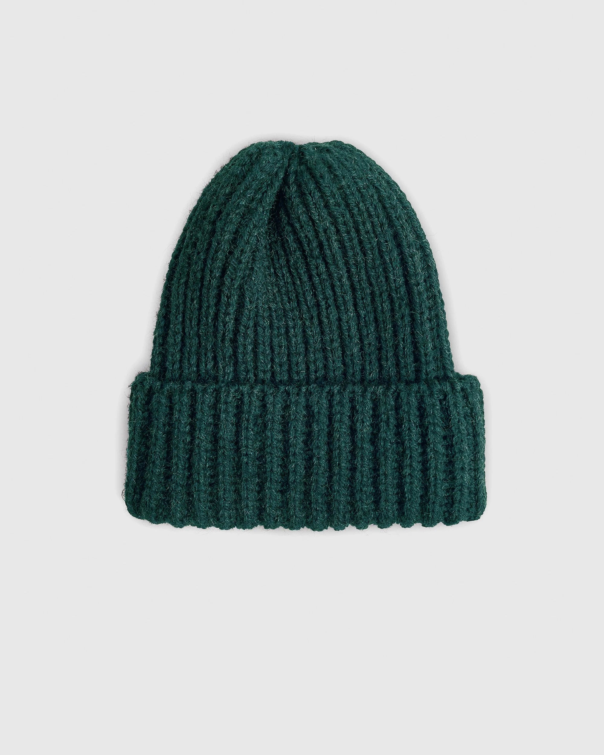 Wool Toque Beanie - Forest