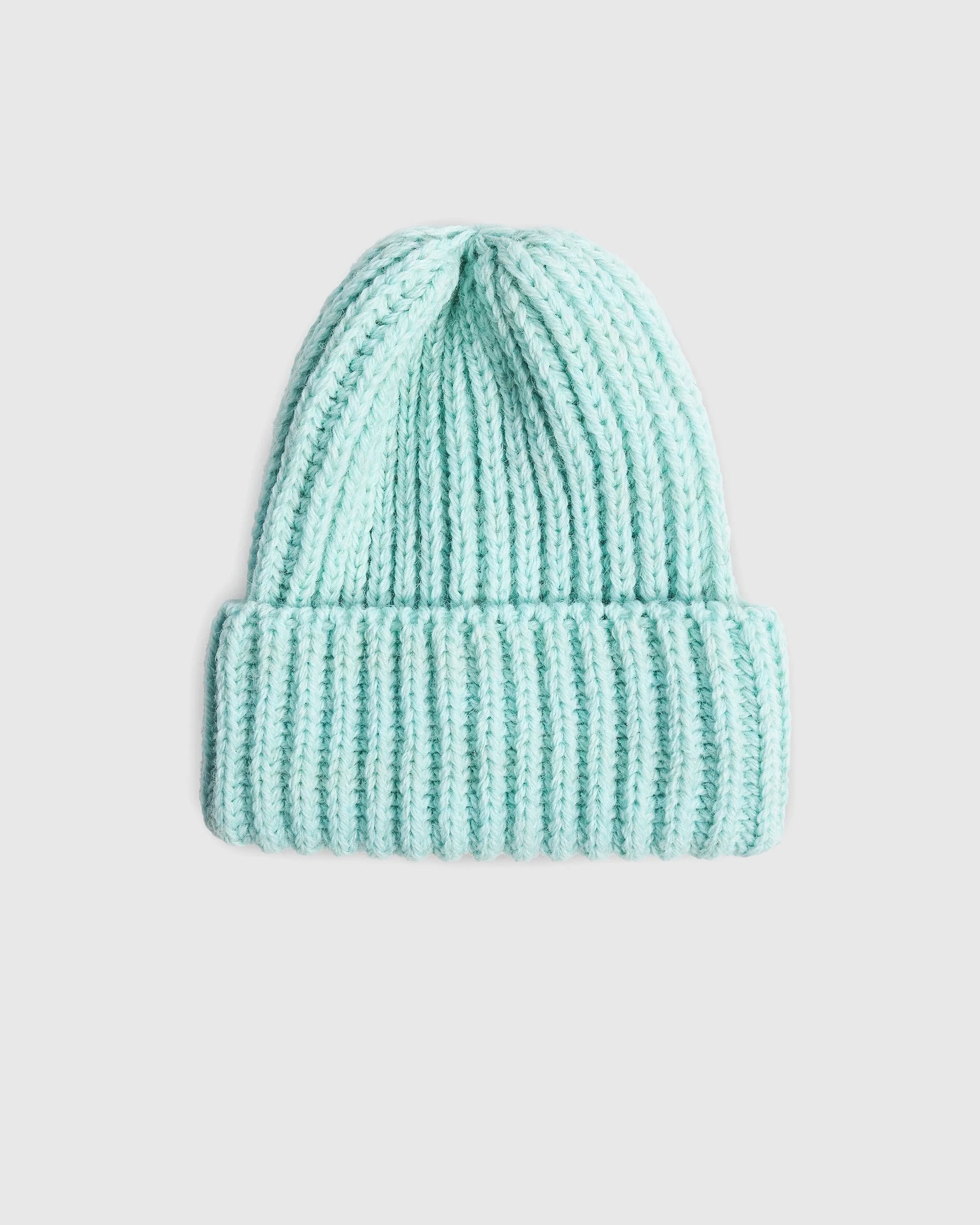 Wool Toque Beanie - Garden Mint