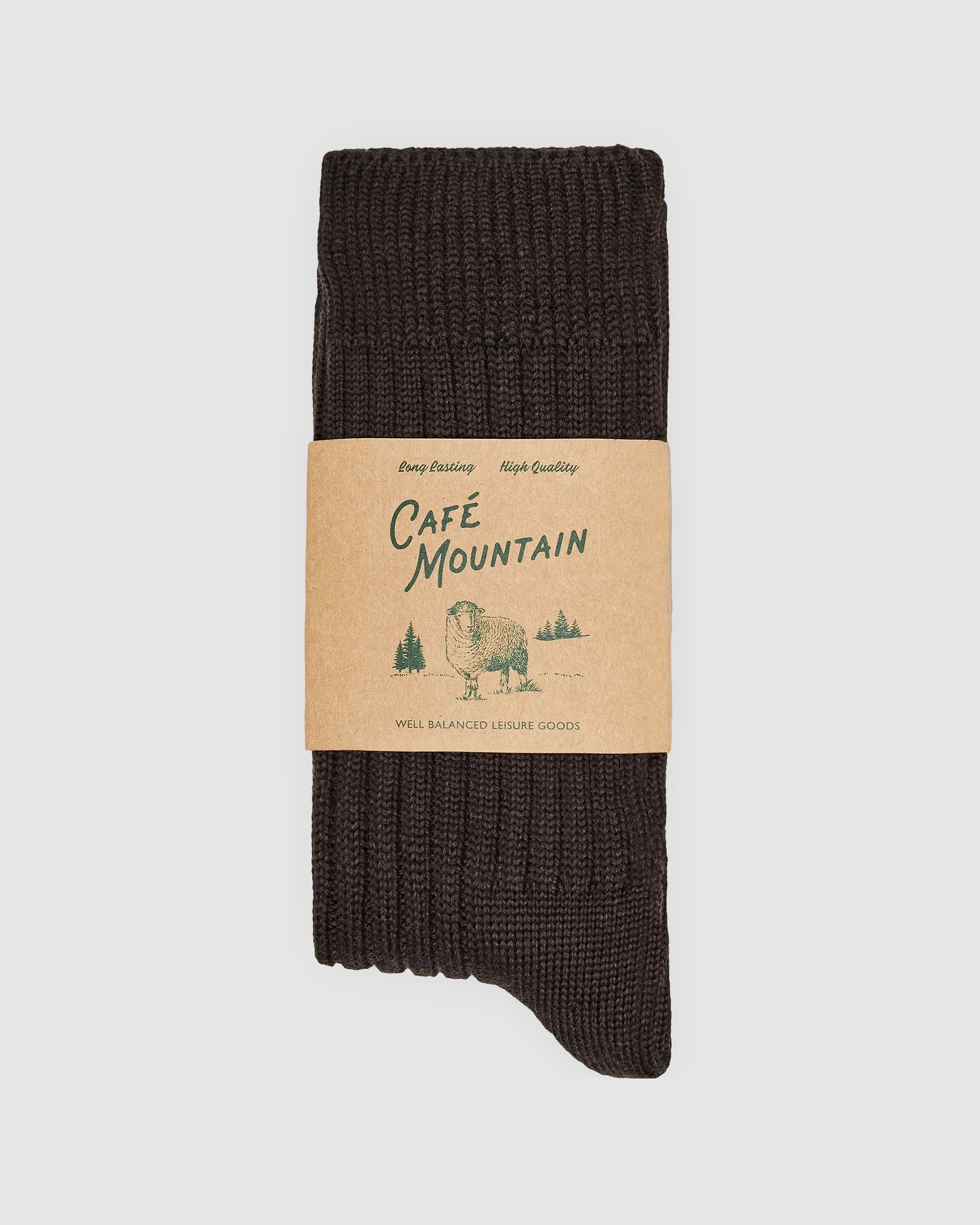 Wool Trek Sock - Earth