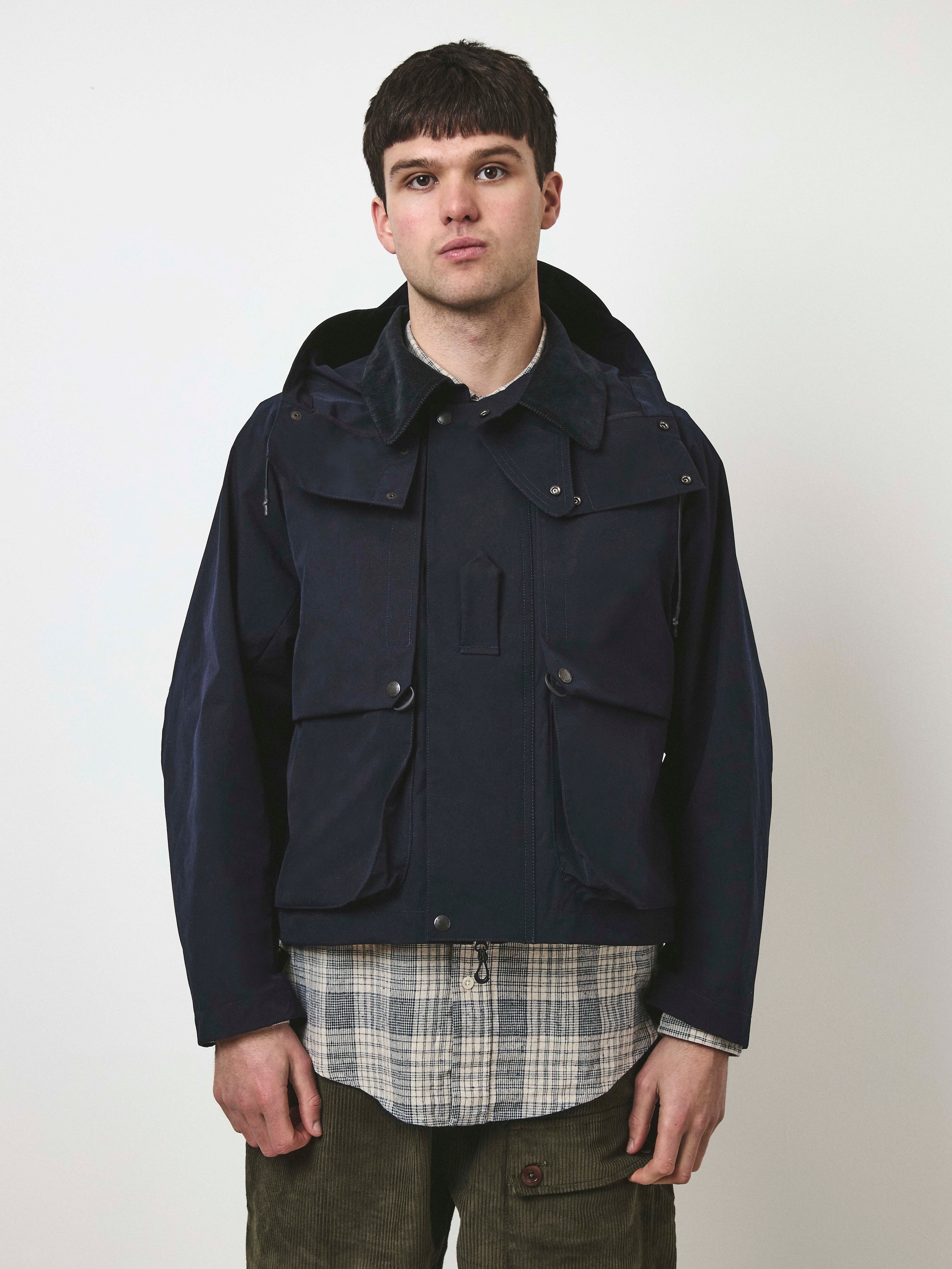 Café Mountain x Norbit by Hiroshi Nozawa '2-in-1' Layered Down Jacket - Navy