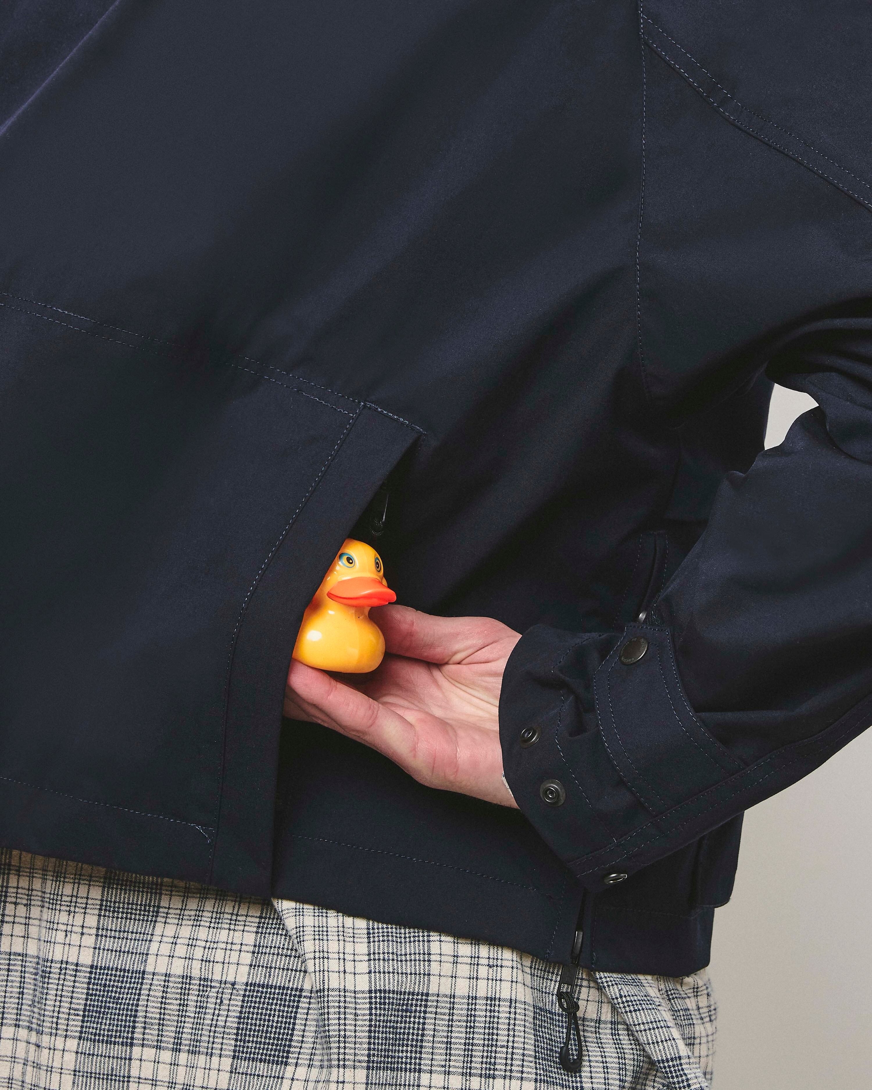 Café Mountain x Norbit by Hiroshi Nozawa '2-in-1' Layered Down Jacket - Navy