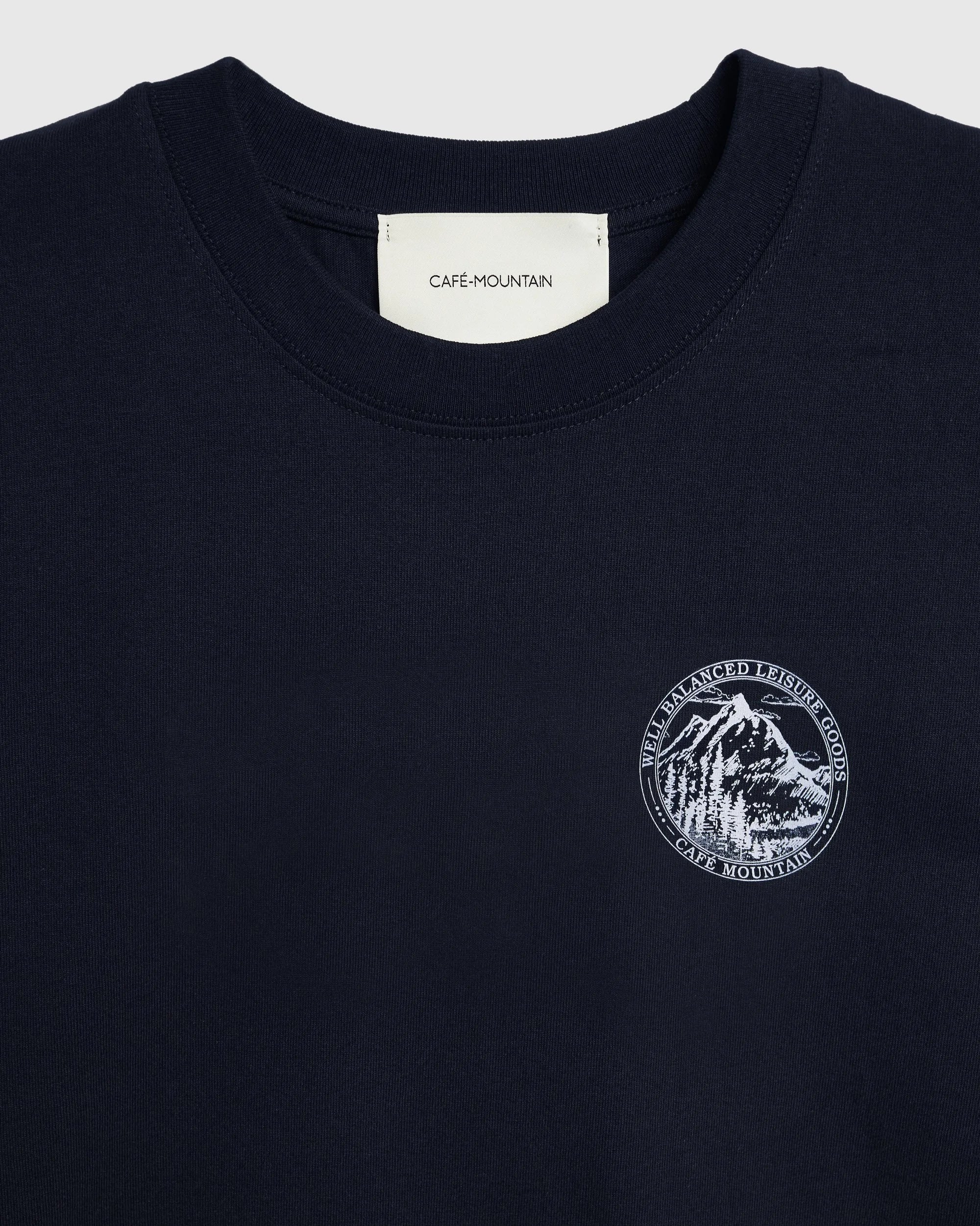 Members Stamp Tee - Deep Navy