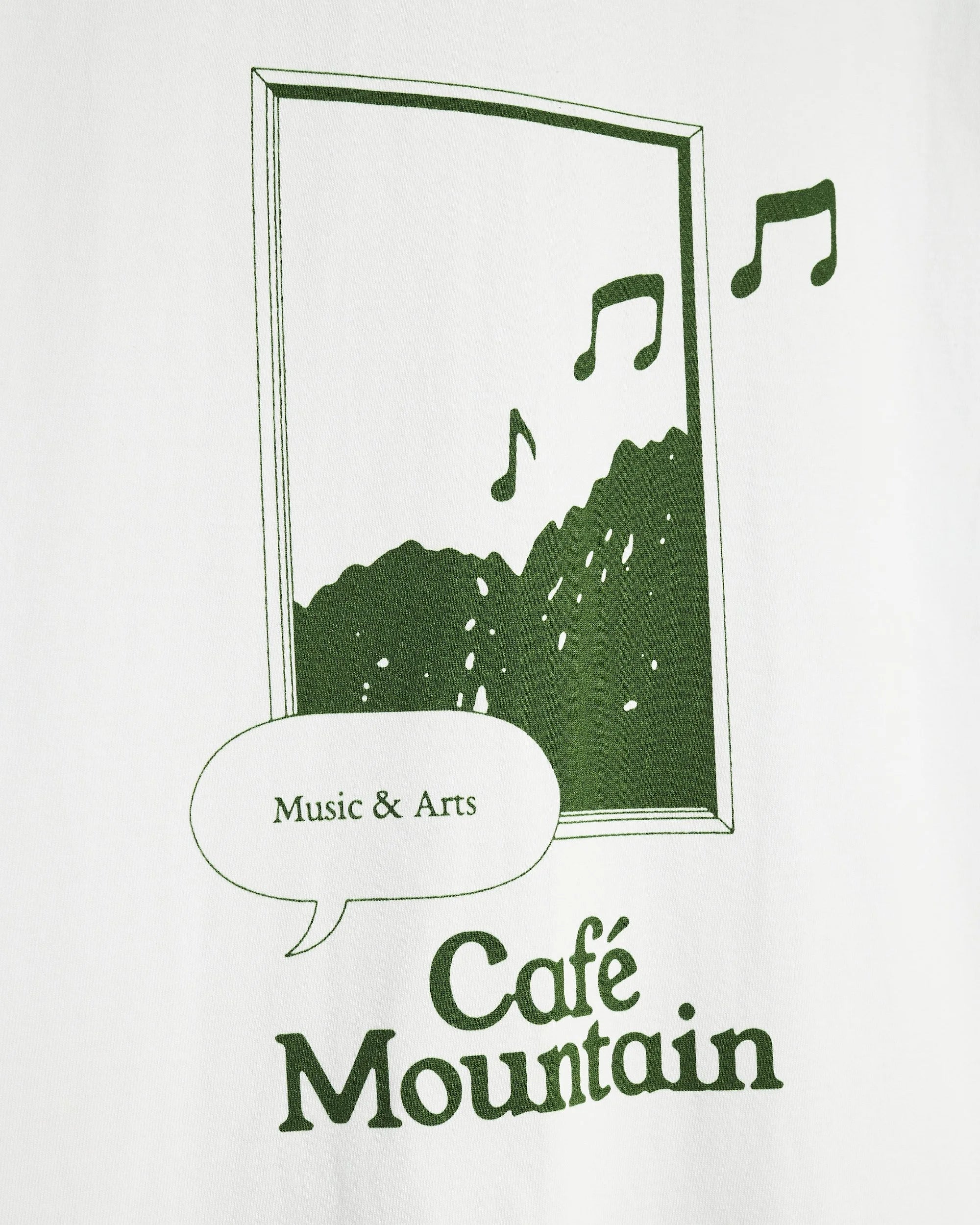 Sounds From The Mountain Tee - Natural