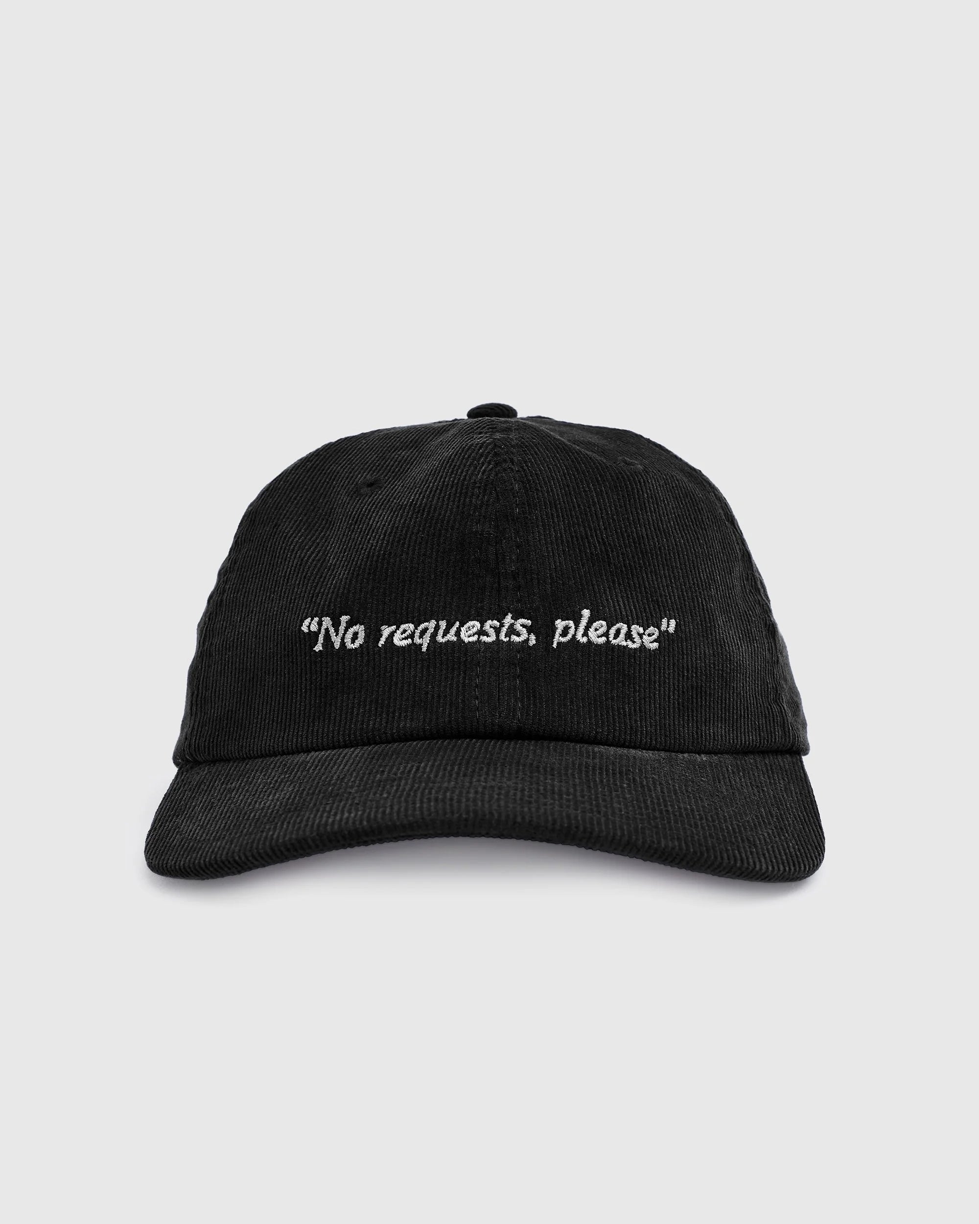 No Requests Please Cap - Black