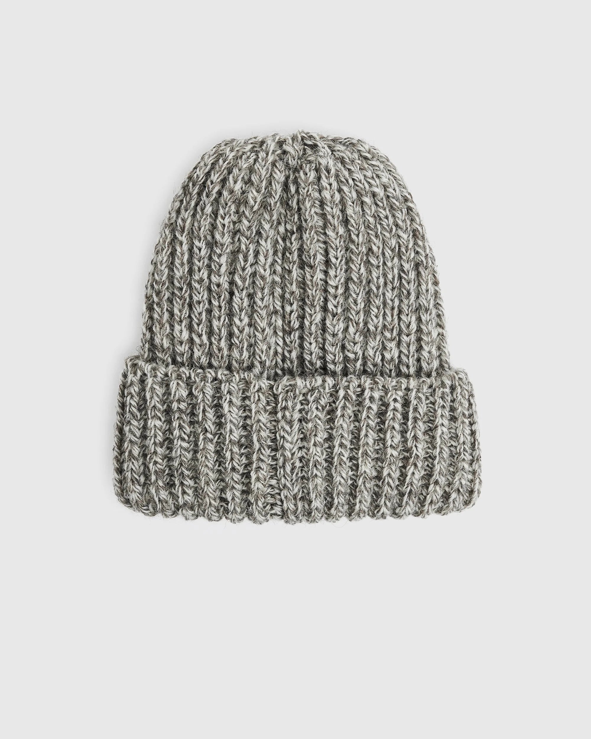 Wool Toque Beanie - Natural