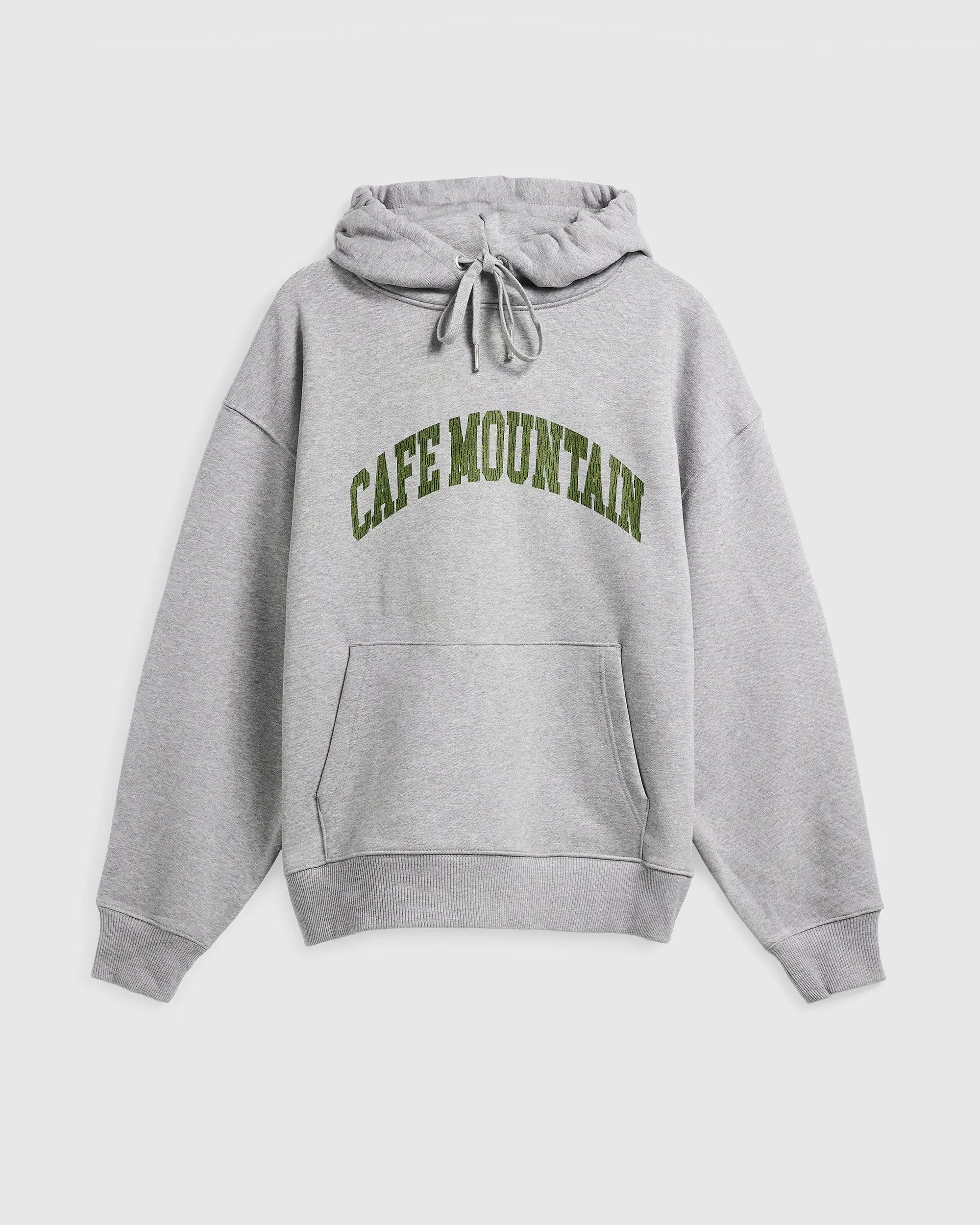 College Logo Hoody - Raindrop Camo and Vintage Grey