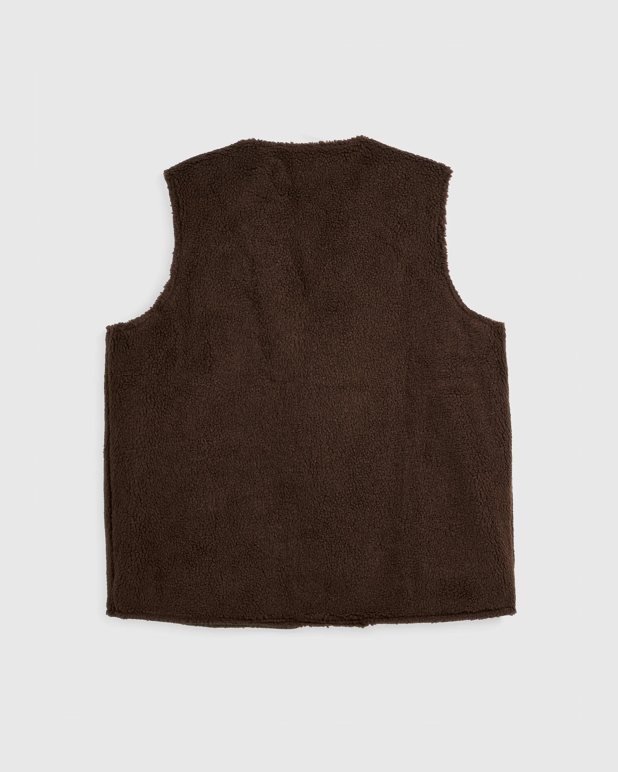 Reversible Foragers Vest - Raindrop Camo and Earth