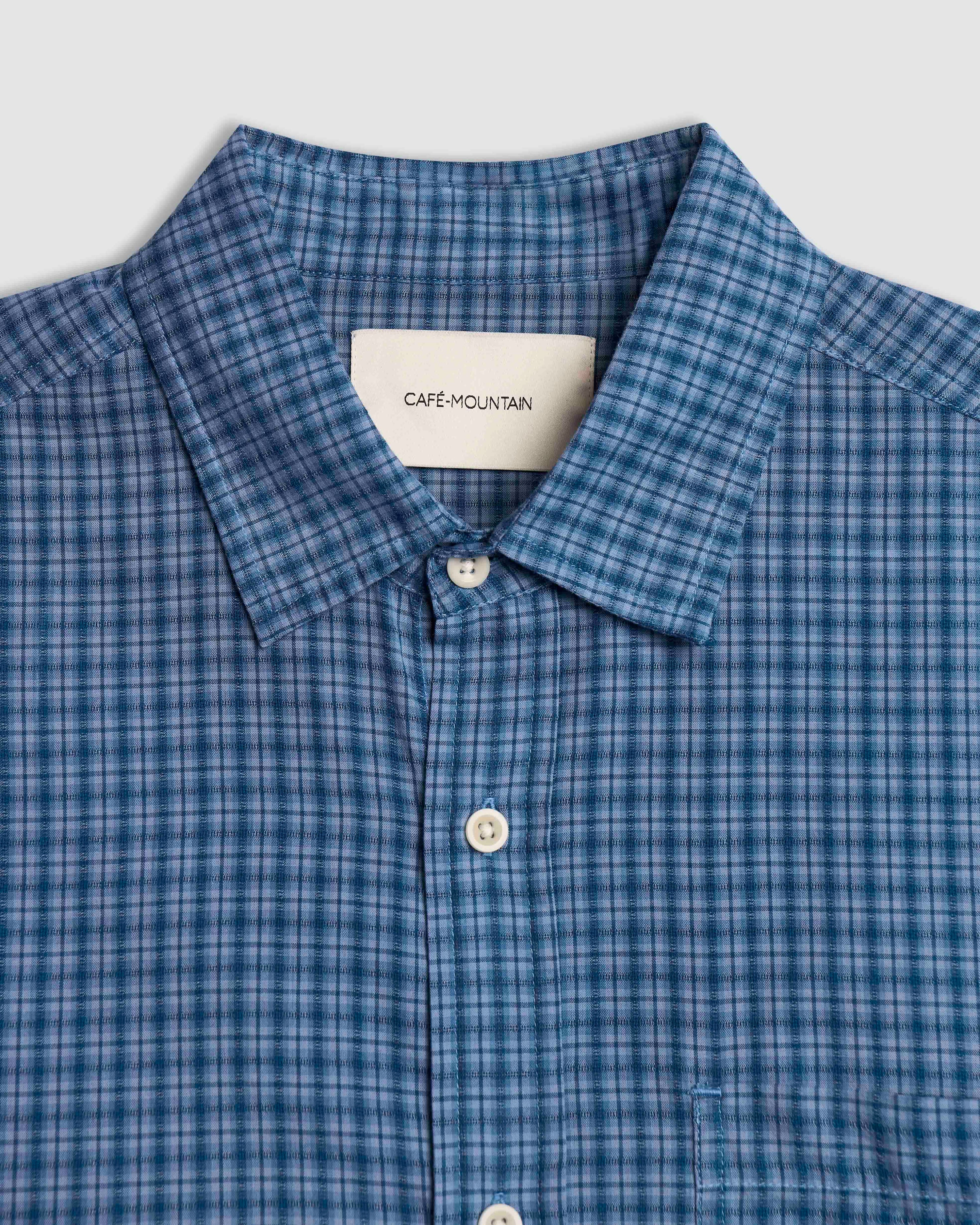 Heritage Shirt - Ocean Check
