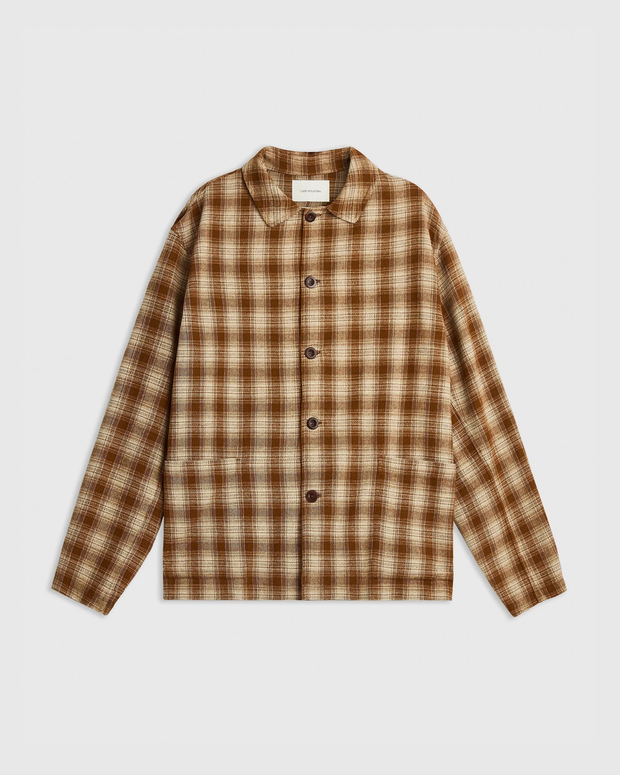 Easy Check Jacket - Ochre