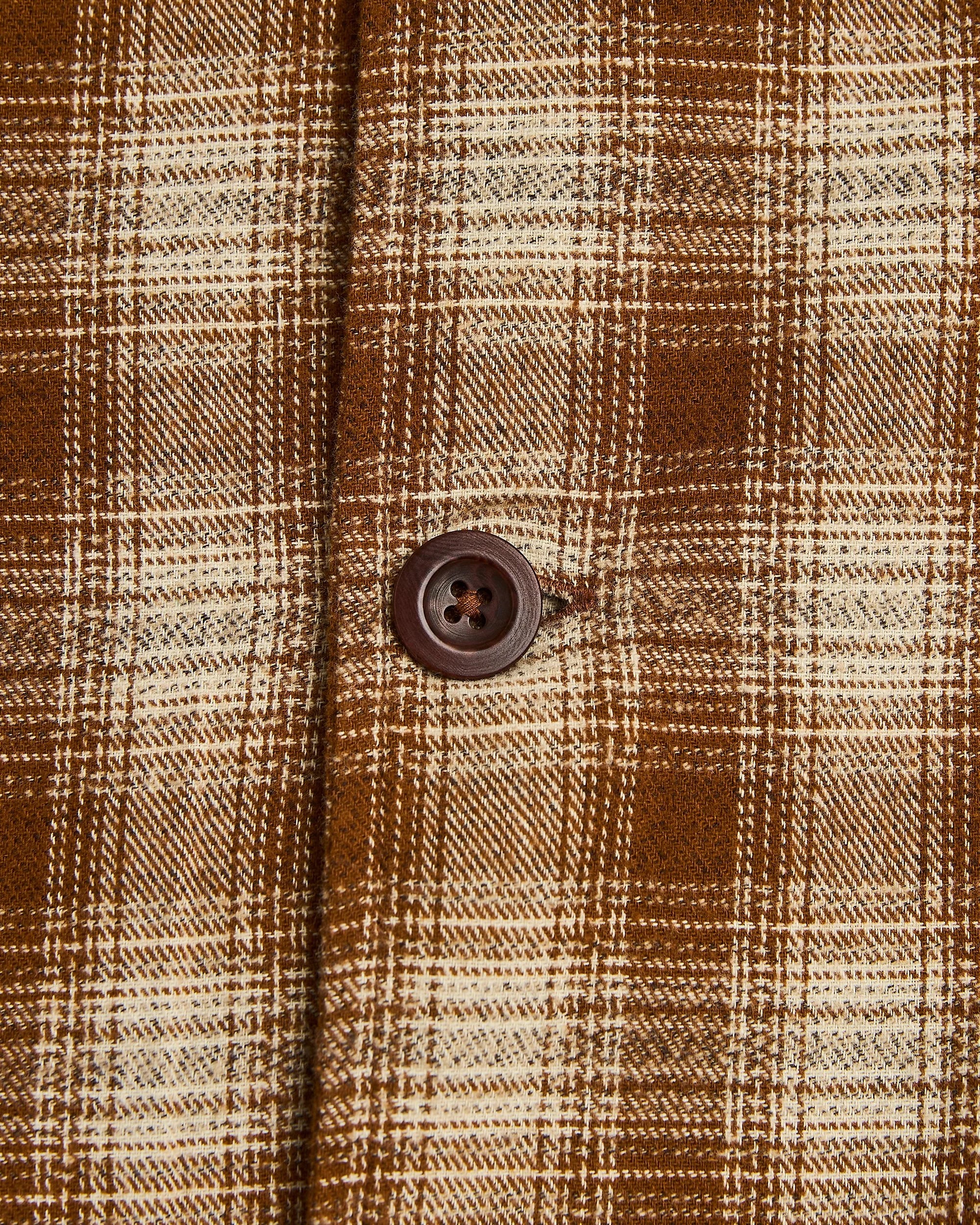 Easy Check Jacket - Ochre