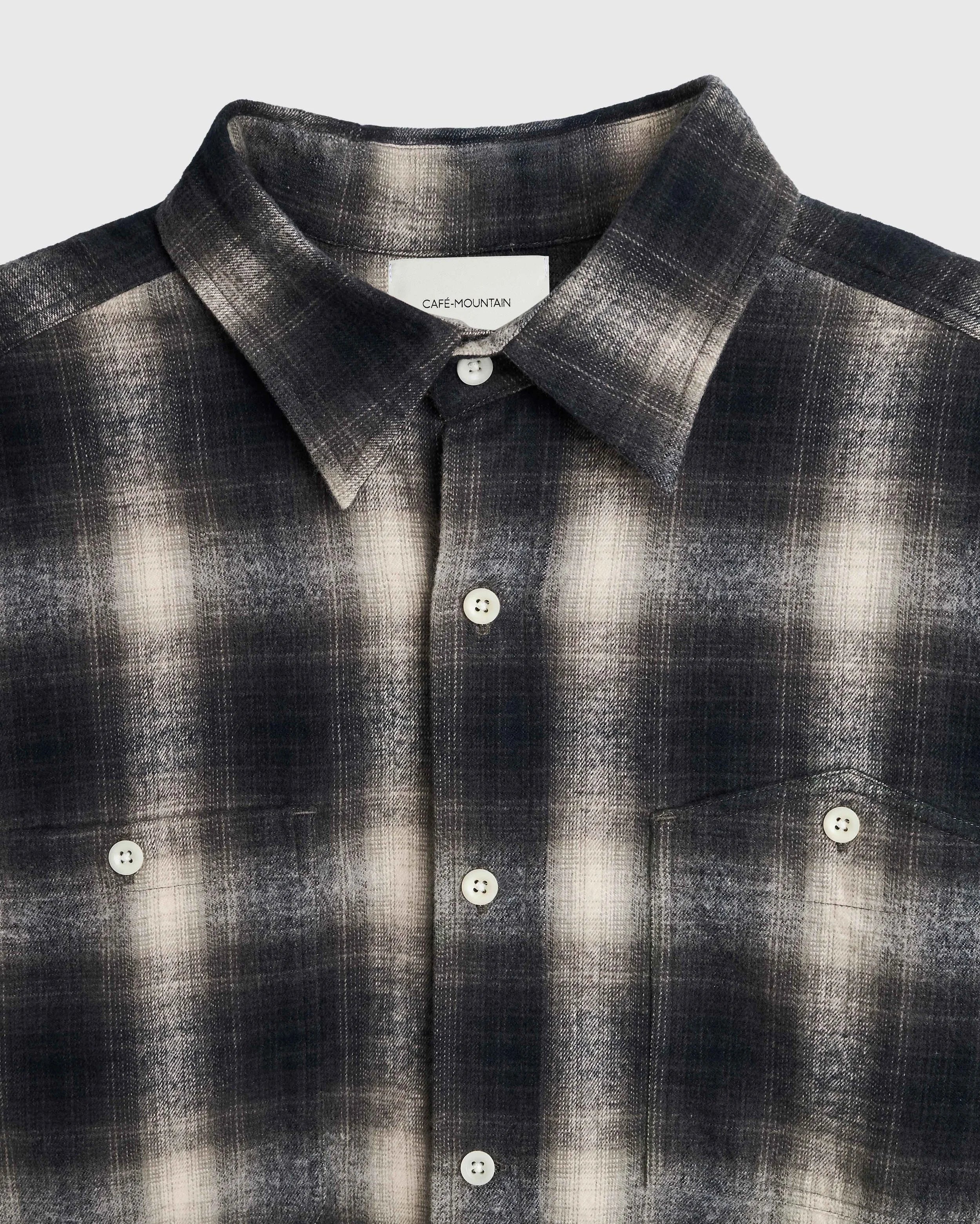 Brushed Check Workers Shirt - Sundown