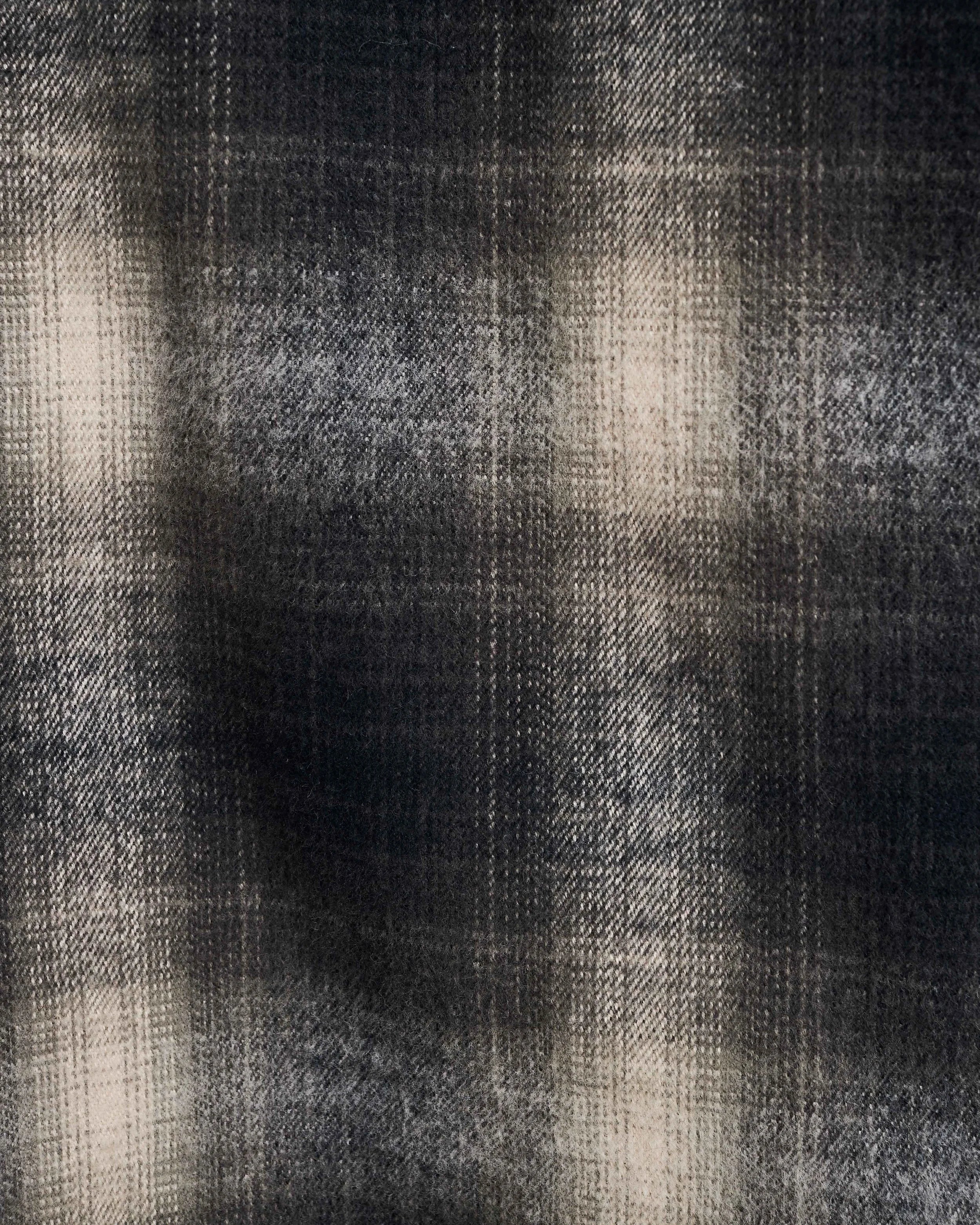 Brushed Check Workers Shirt - Sundown