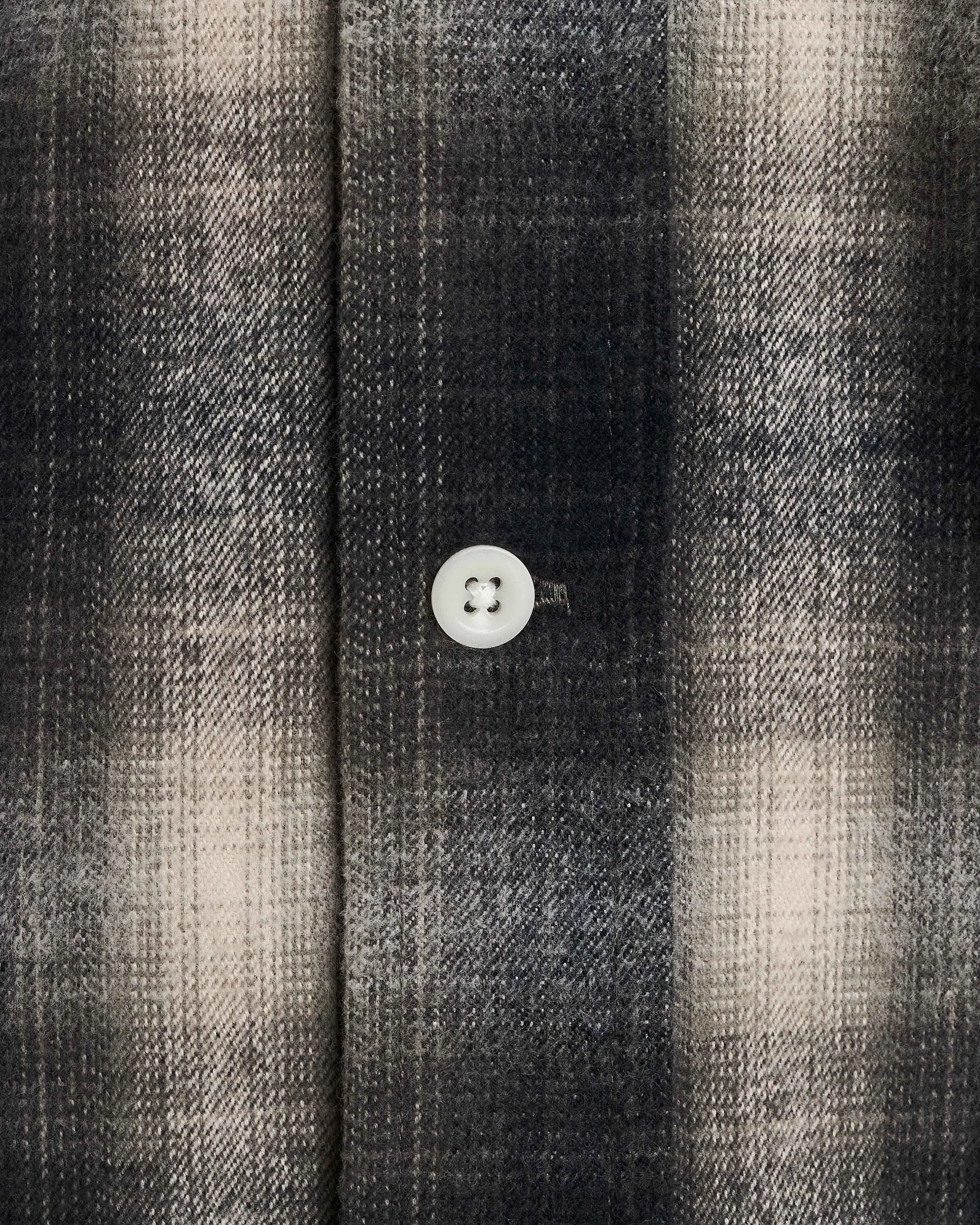 Brushed Check Workers Shirt - Sundown