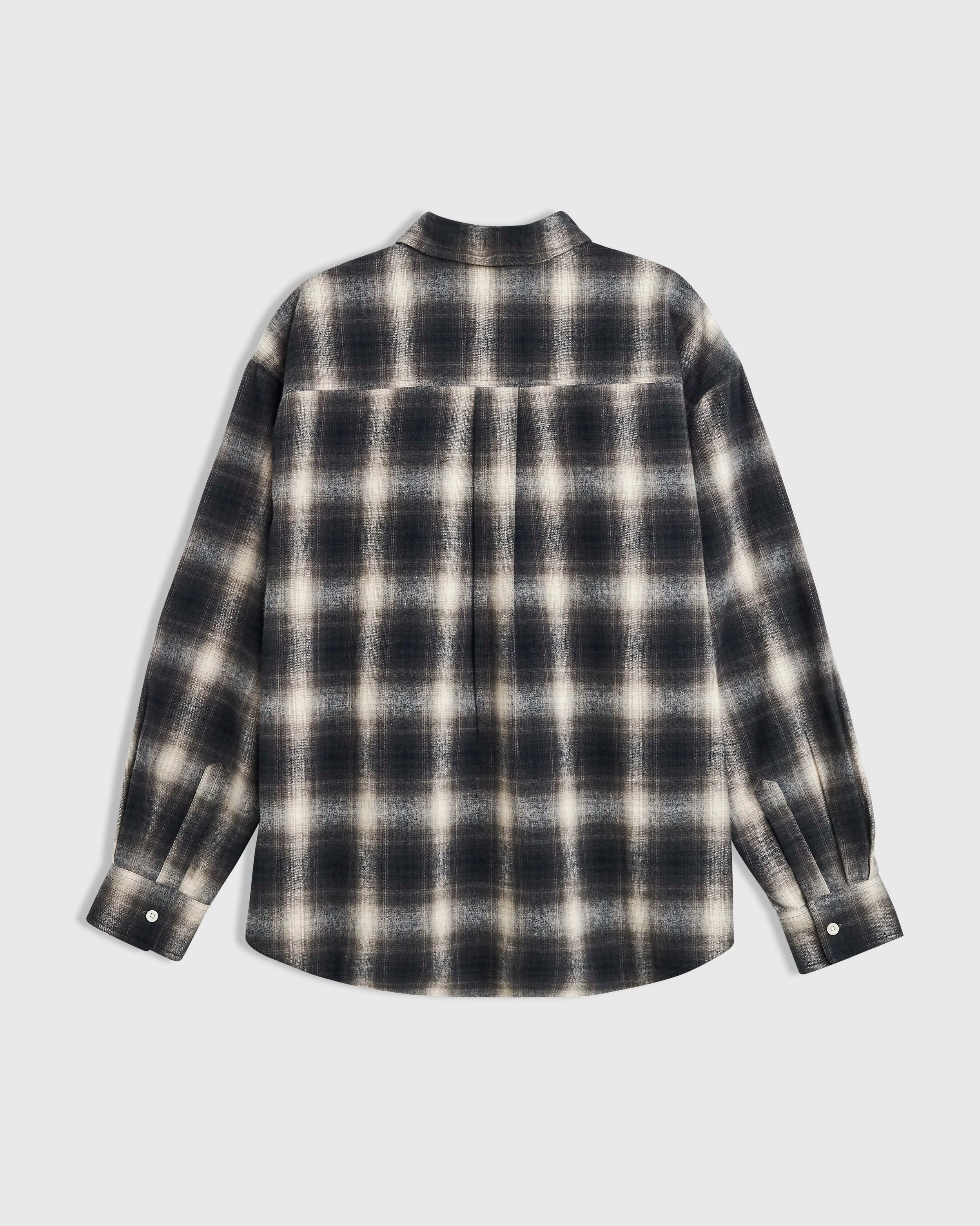 Brushed Check Workers Shirt - Sundown