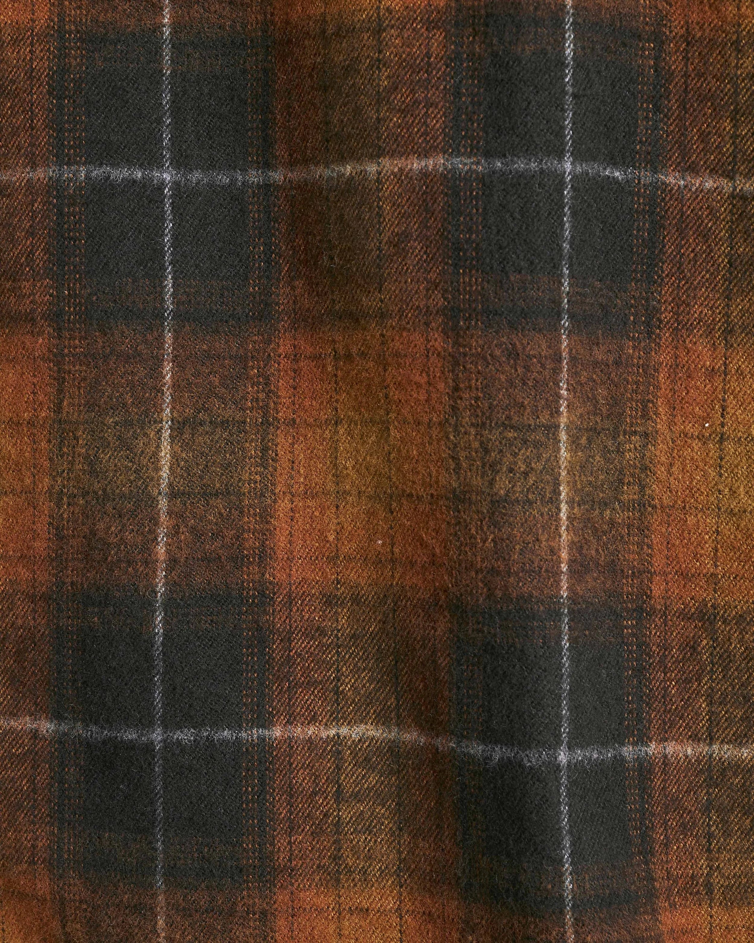 Brushed Check Workers Shirt - Meadow Check