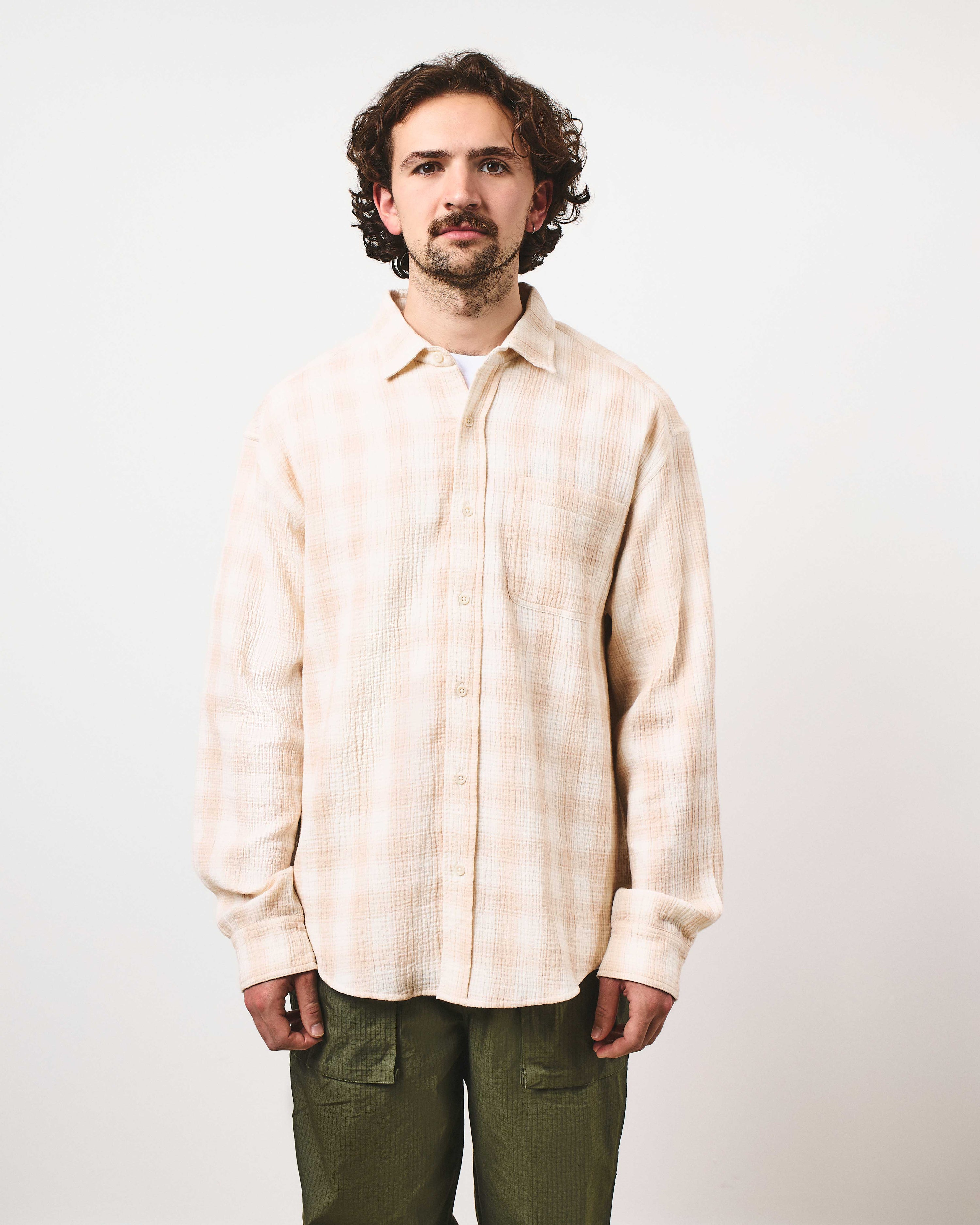 Heritage Shirt - Wobbly Pink Check