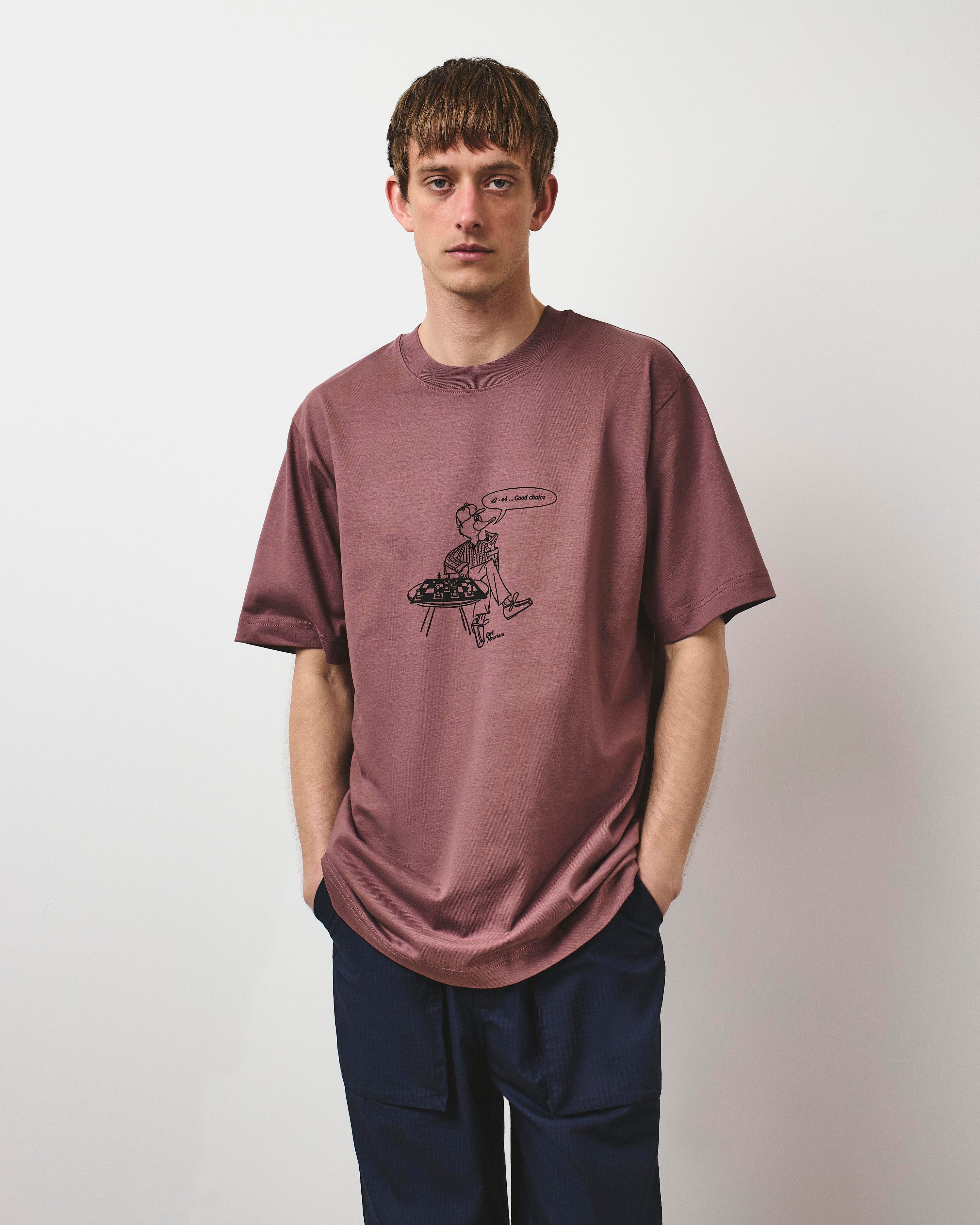 E2-E4 Tee - Red Earth