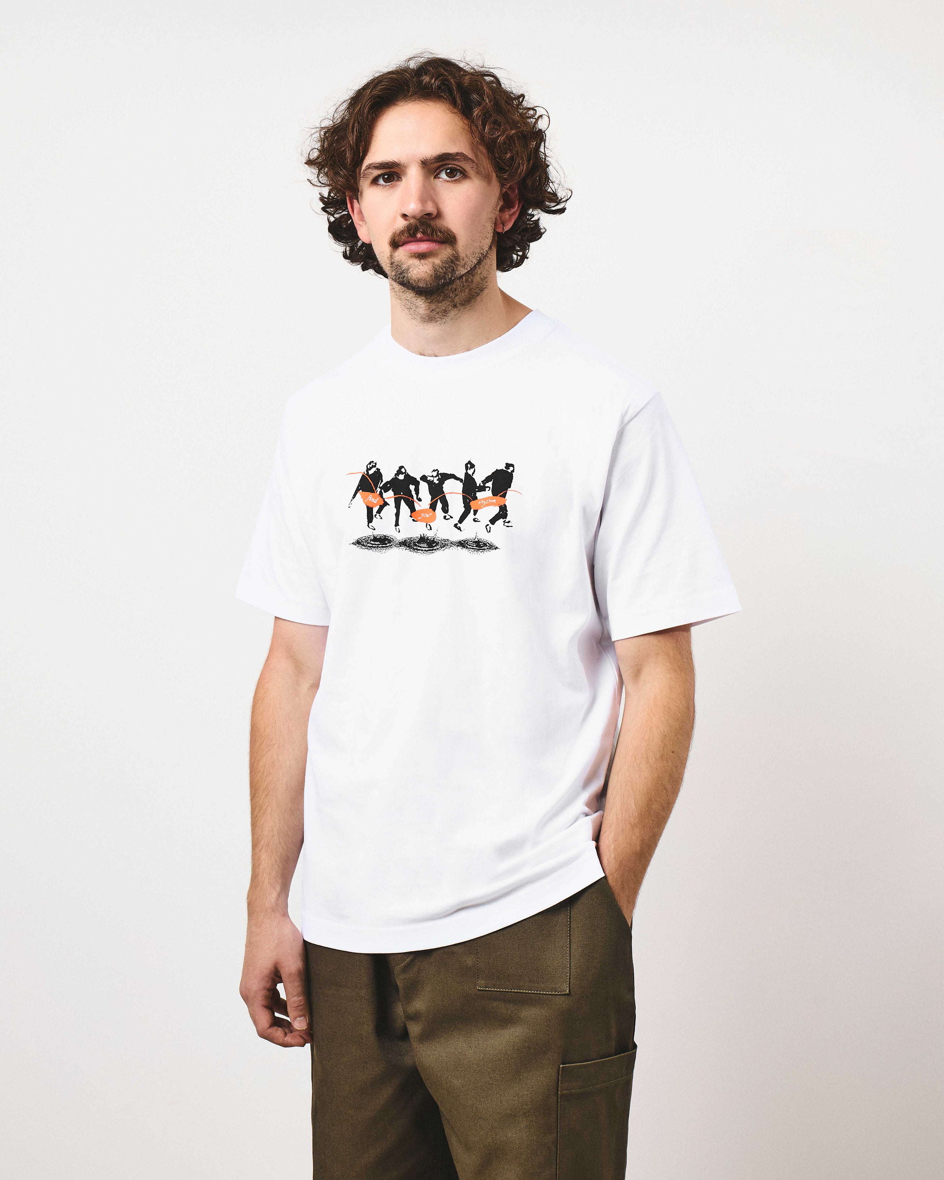 Stone Skimming Tee - Natural