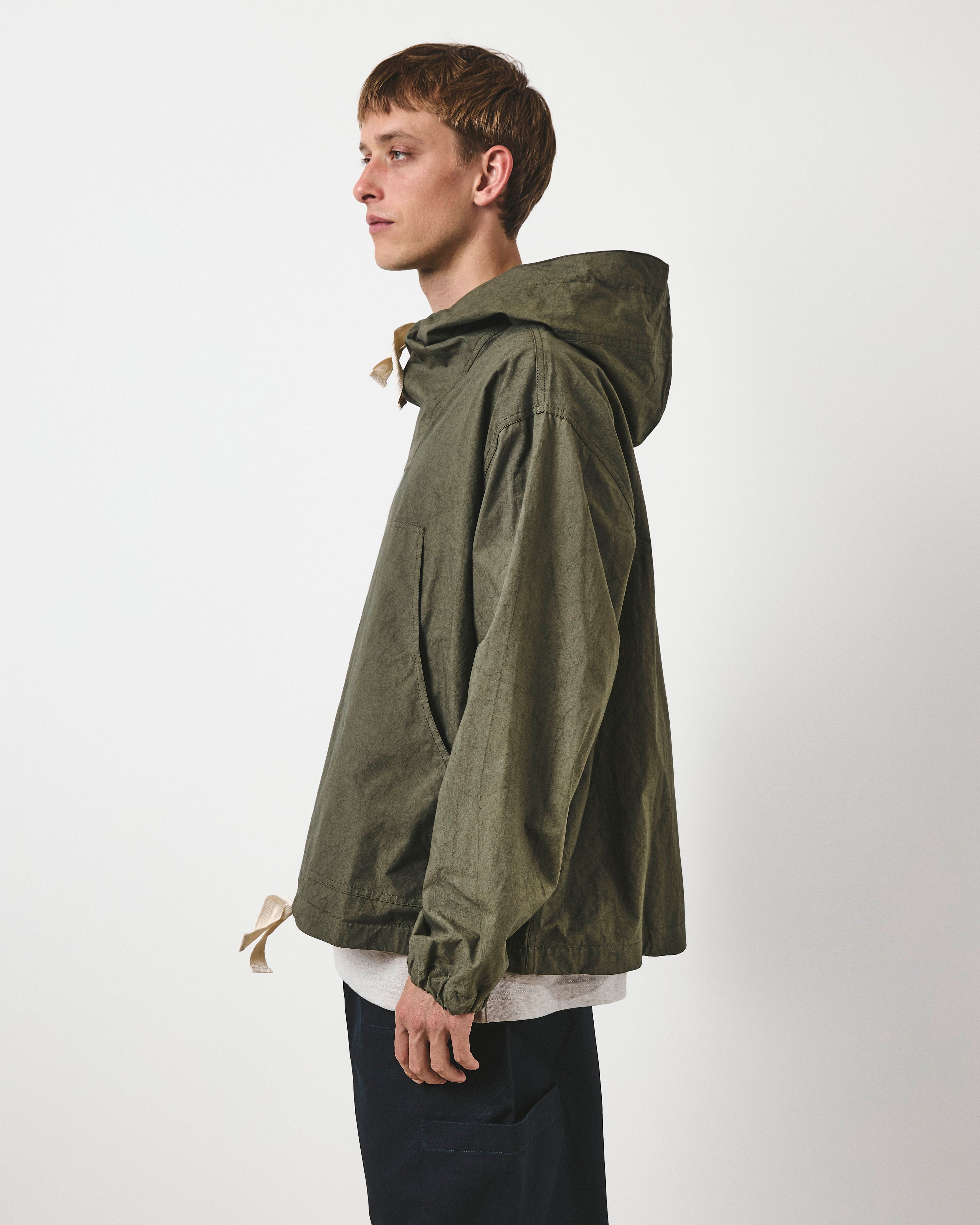 Foray Popover Smock - Antique Olive