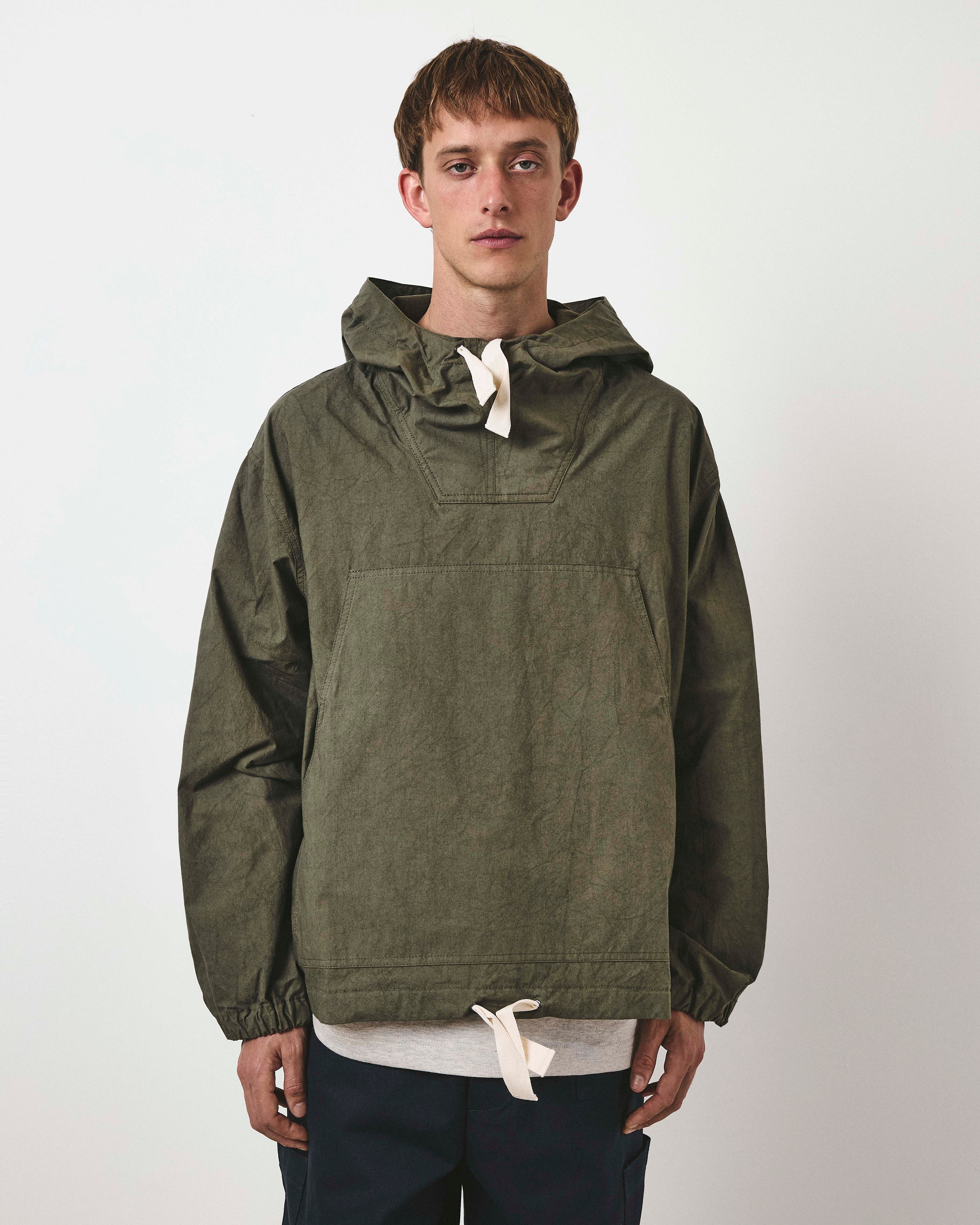 Foray Popover Smock - Antique Olive
