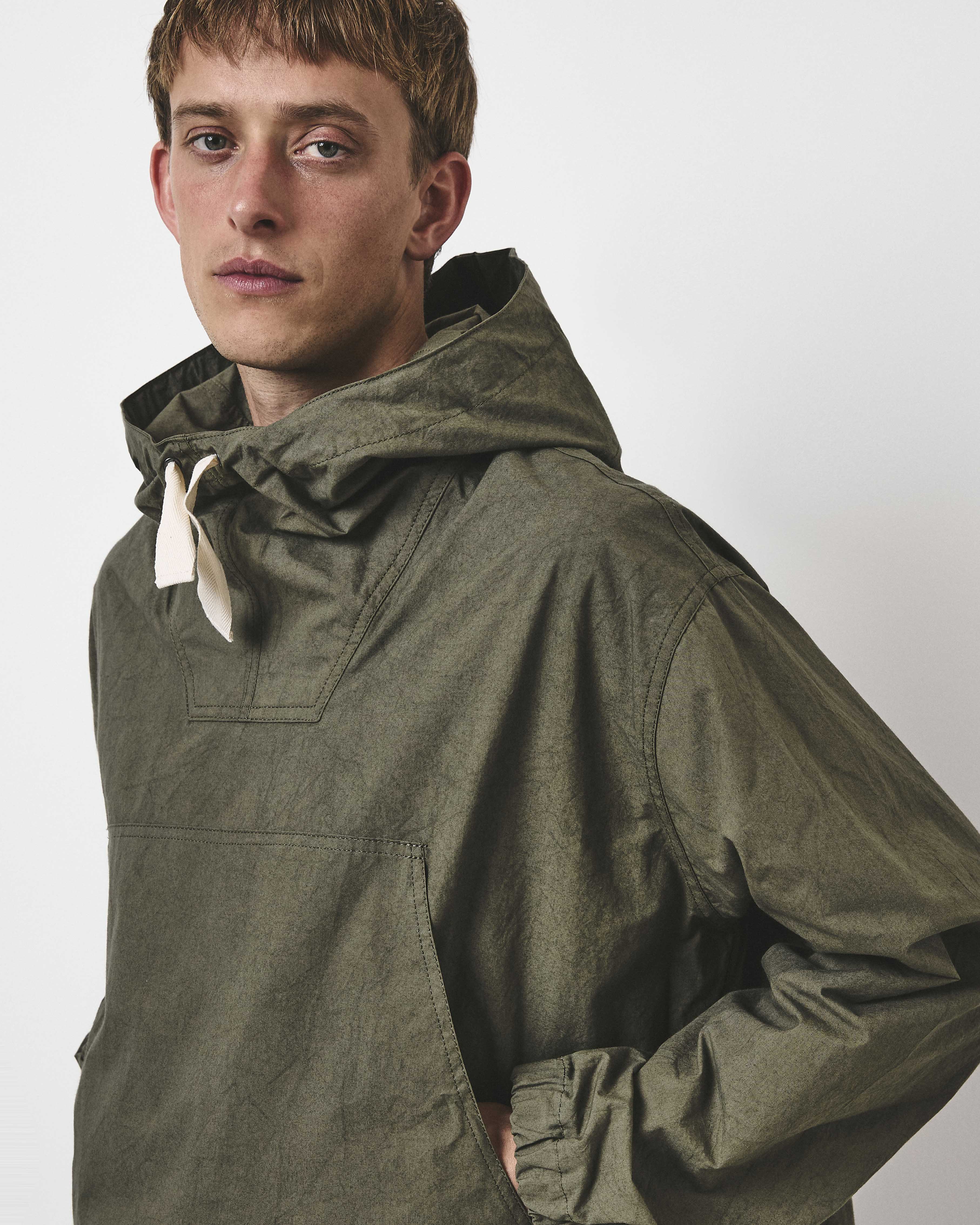 Foray Popover Smock - Antique Olive | Café Mountain